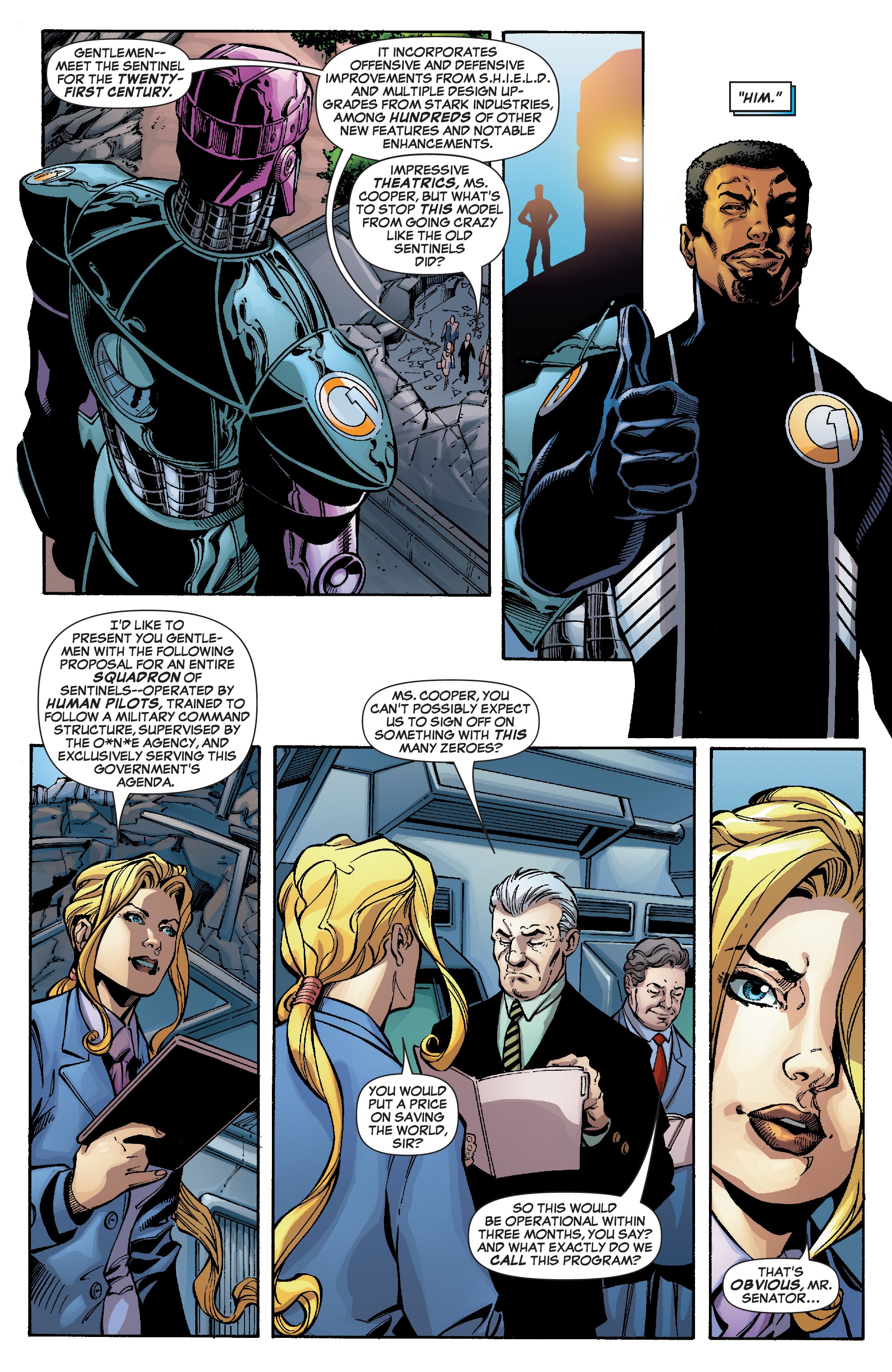 Read online Sentinel Squad O*N*E comic -  Issue # _TPB - 11