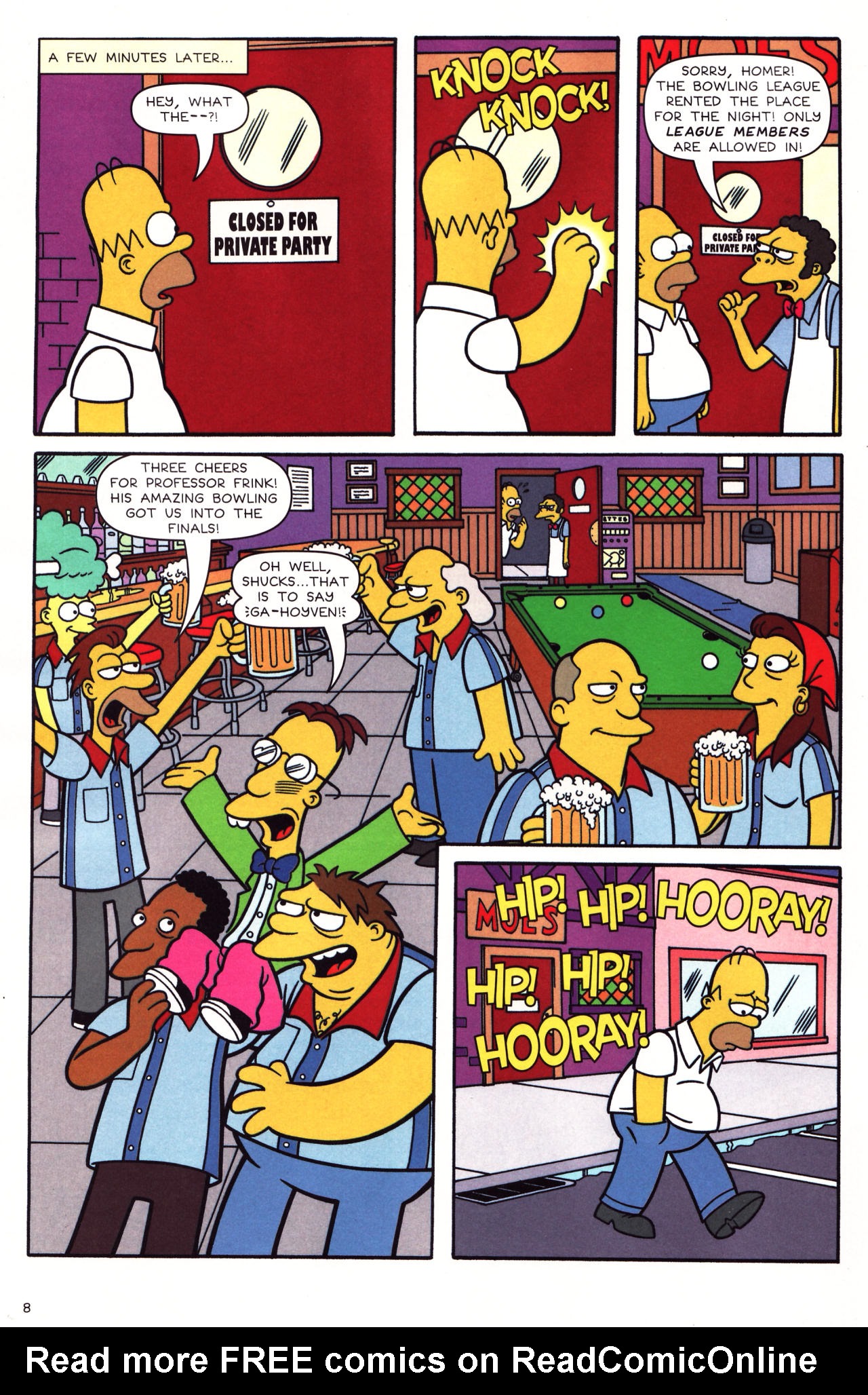 Read online Simpsons Comics comic -  Issue #136 - 7