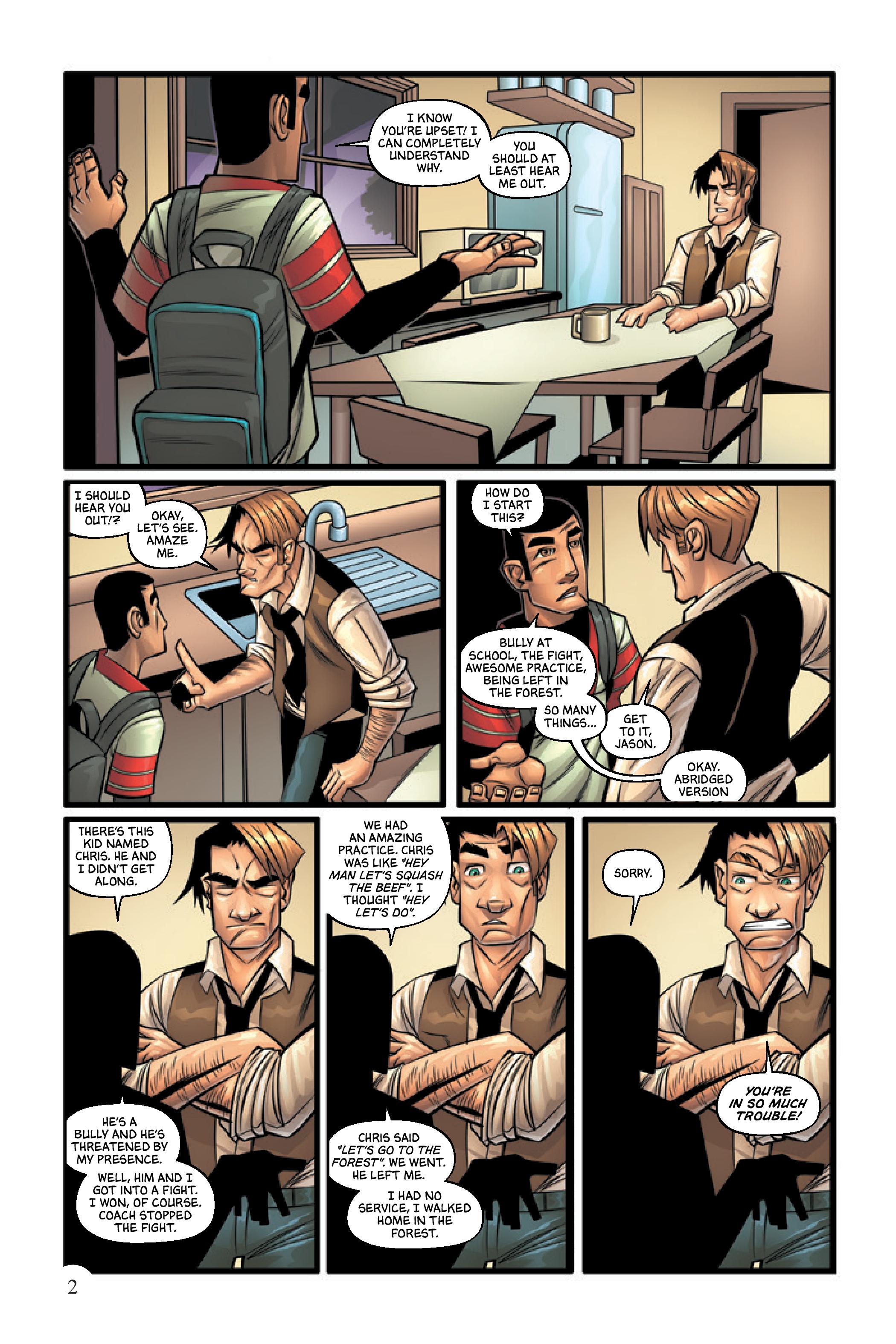 Read online Armor-I comic -  Issue #2 - 4
