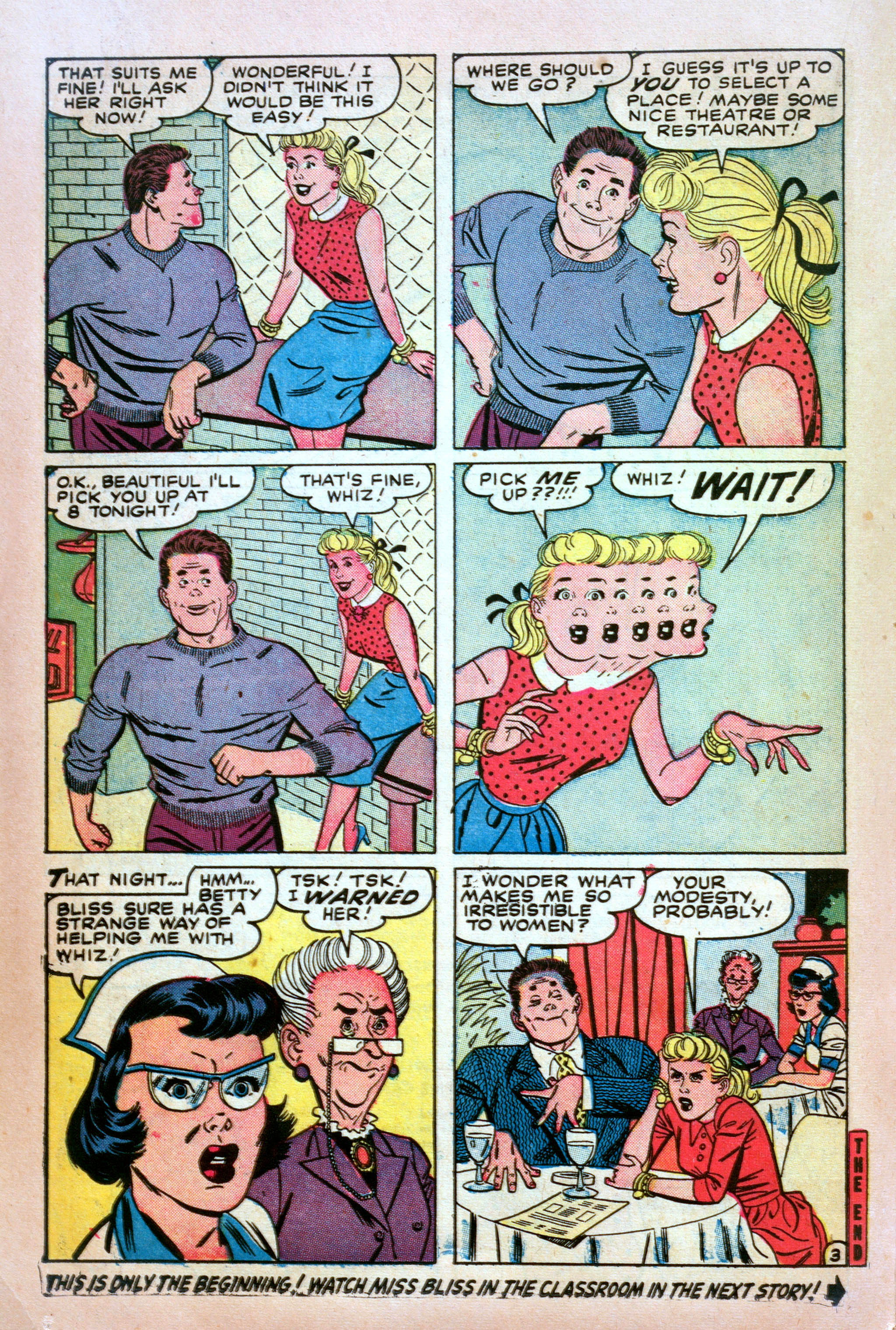 Read online Meet Miss Bliss comic -  Issue #1 - 14