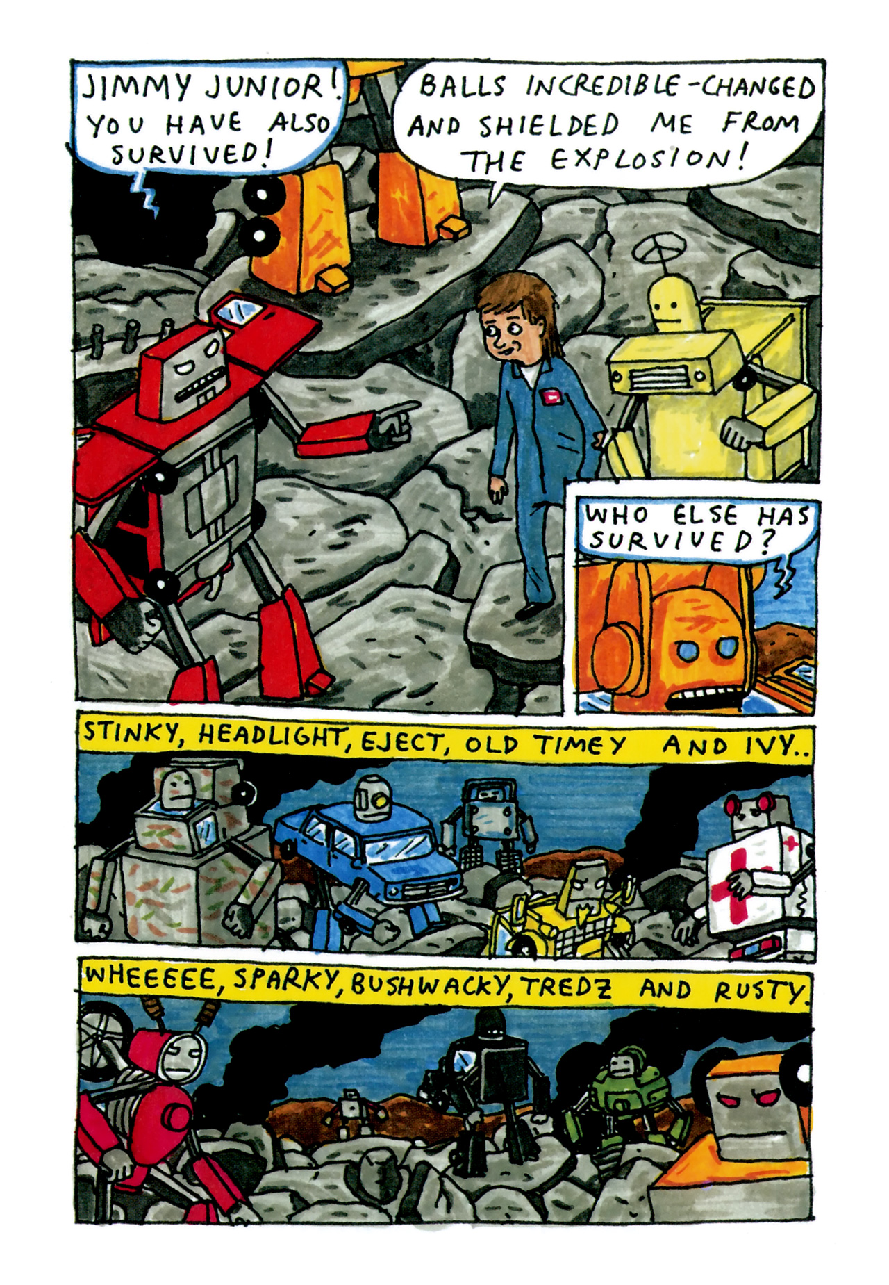 Read online Incredible Change-Bots comic -  Issue # TPB 1 - 132