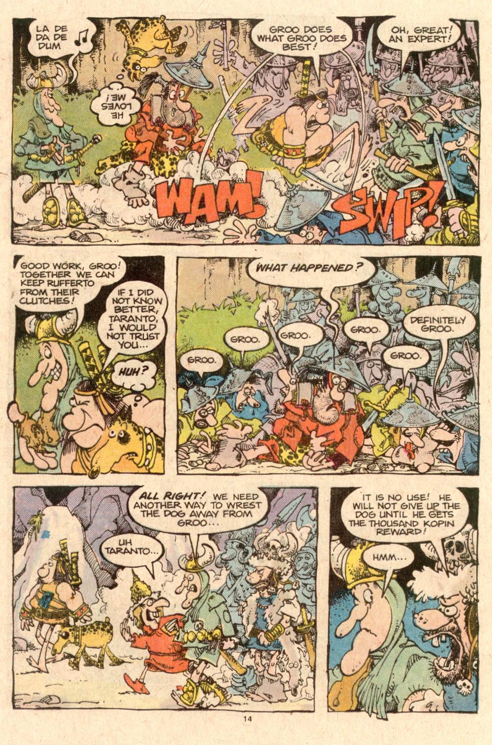 Read online Sergio Aragonés Groo the Wanderer comic -  Issue #30 - 14