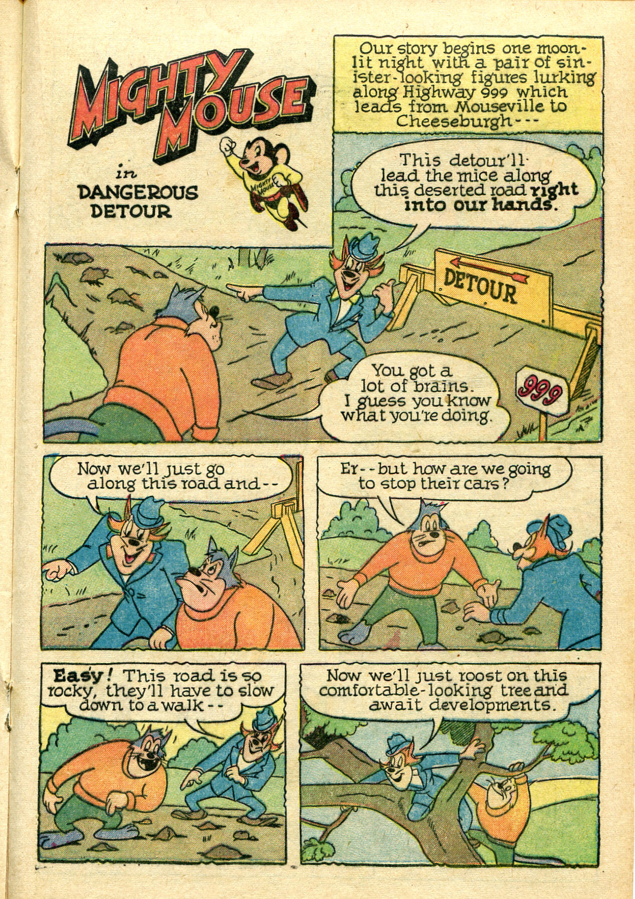 Read online Paul Terry's Mighty Mouse Comics comic -  Issue #69 - 21