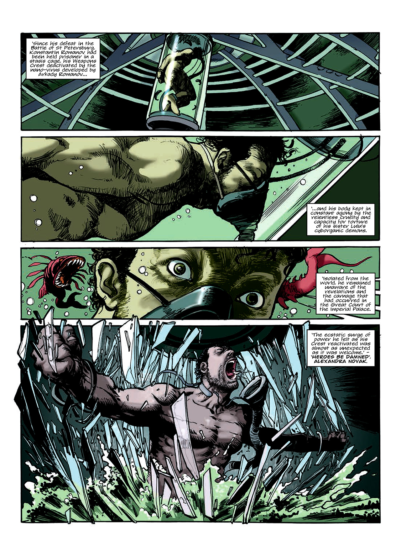 Read online Nikolai Dante comic -  Issue # TPB 10 - 129