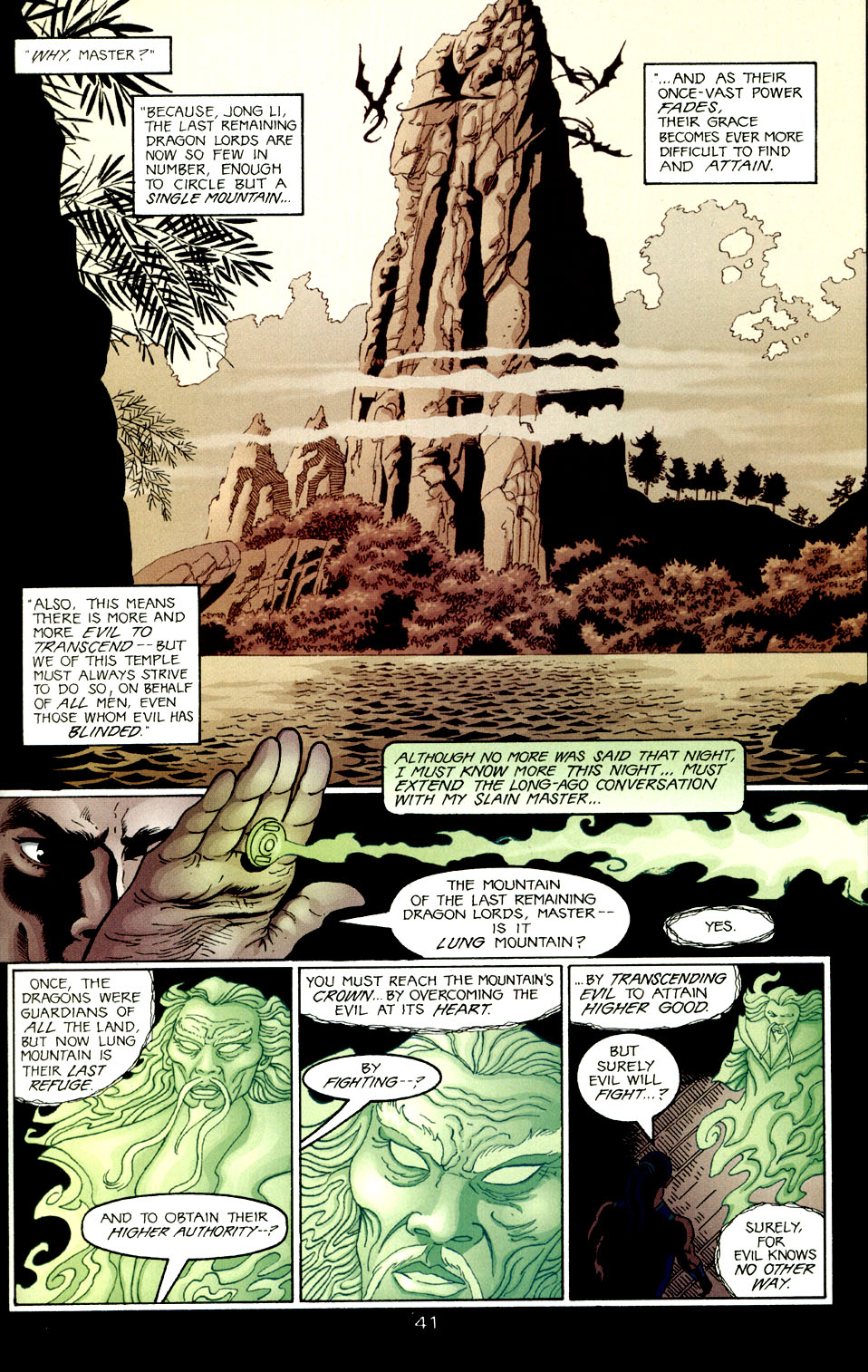 Read online Green Lantern: Dragon Lord comic -  Issue #2 - 43