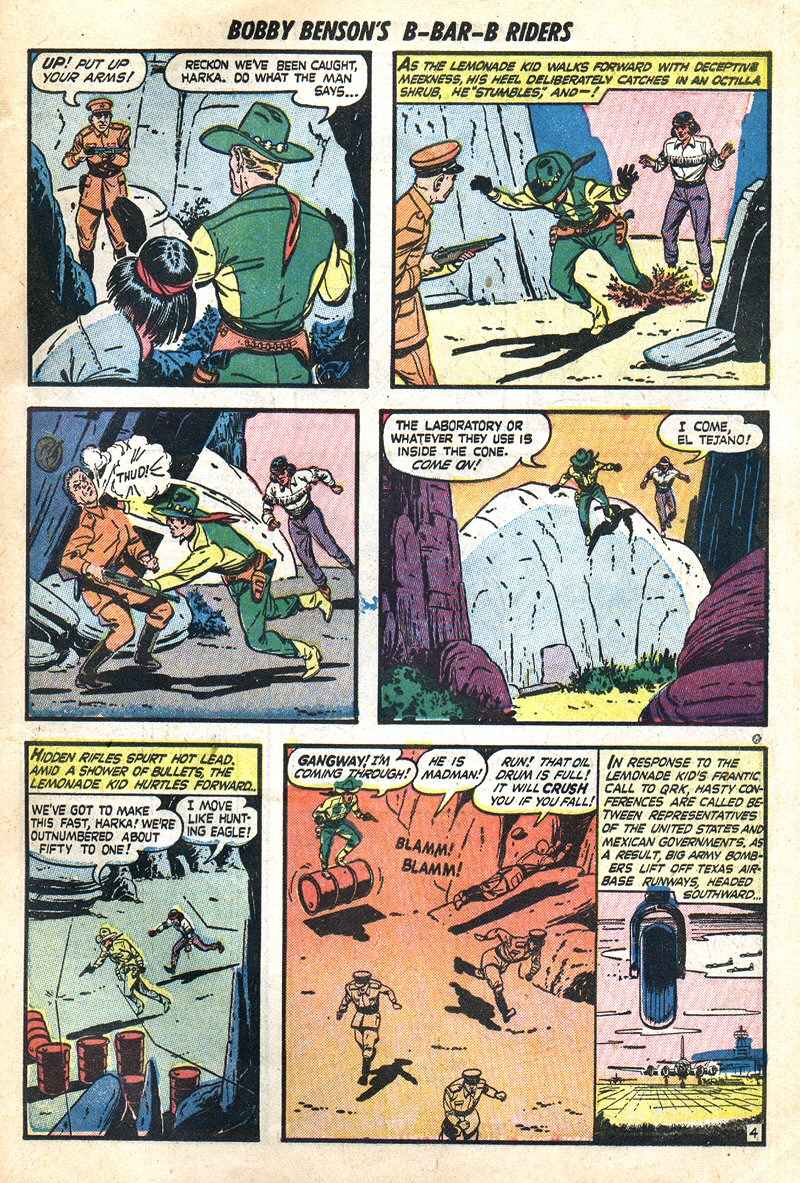 Read online Bobby Benson's B-Bar-B Riders comic -  Issue #3 - 29
