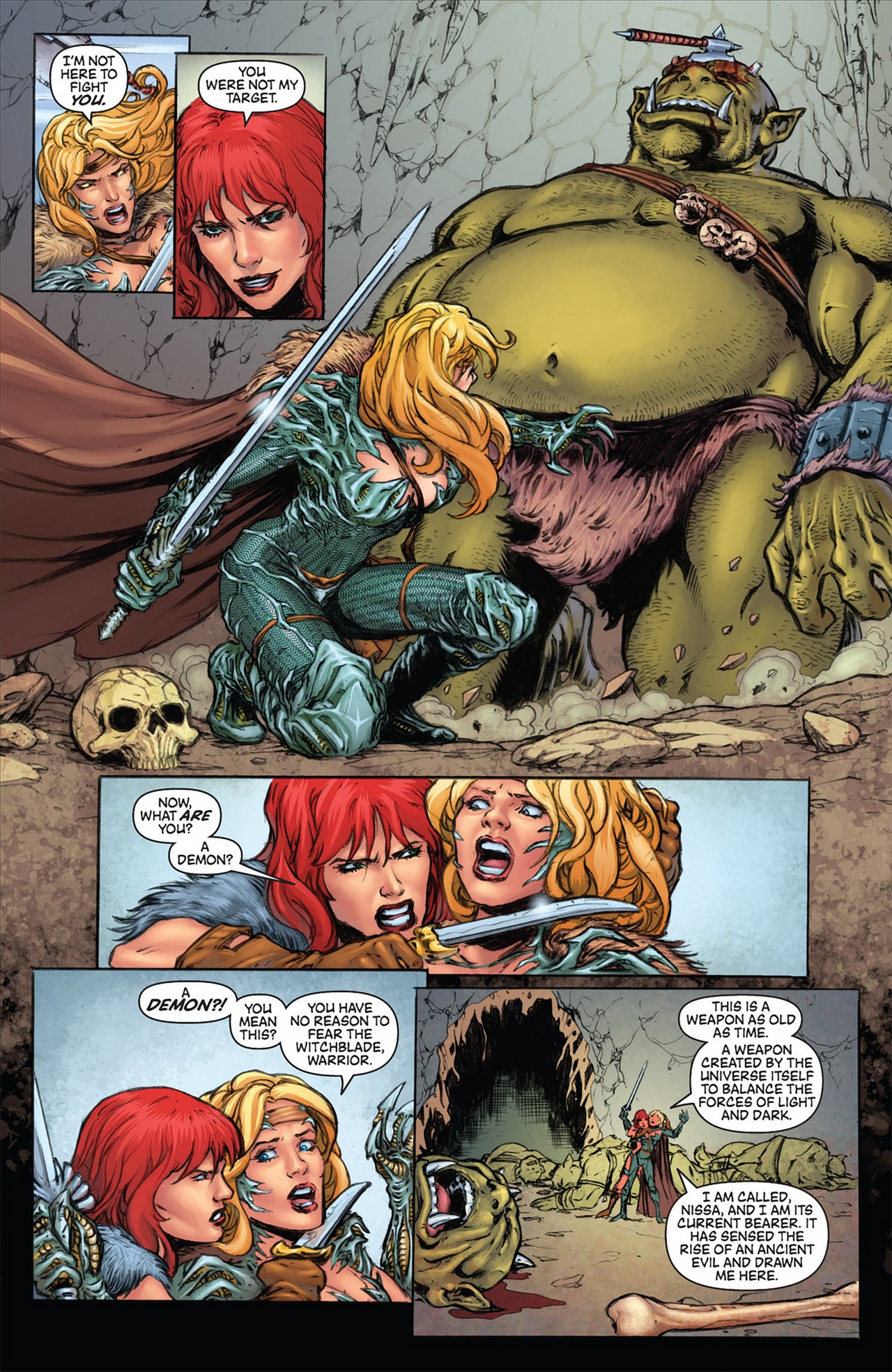 Read online Witchblade/Red Sonja comic -  Issue #1 - 15