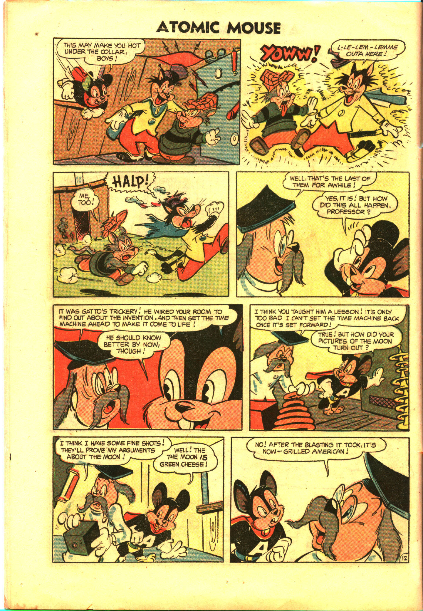 Read online Atomic Mouse comic -  Issue #8 - 14