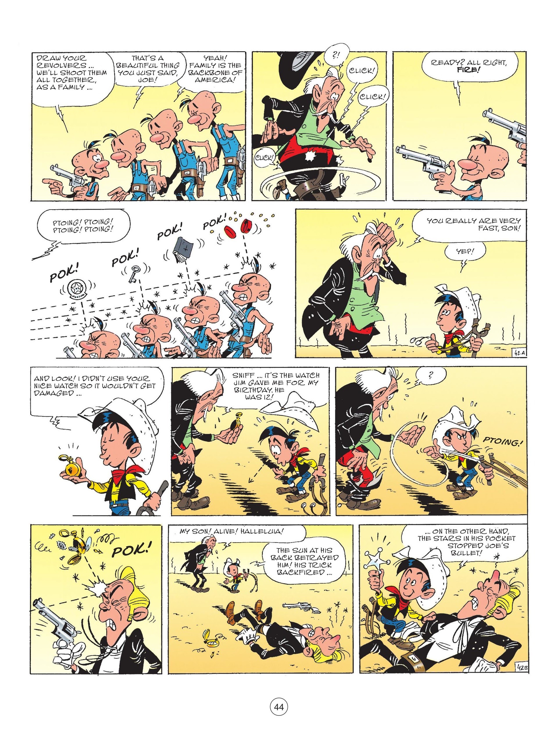 Read online A Lucky Luke Adventure comic -  Issue #76 - 46