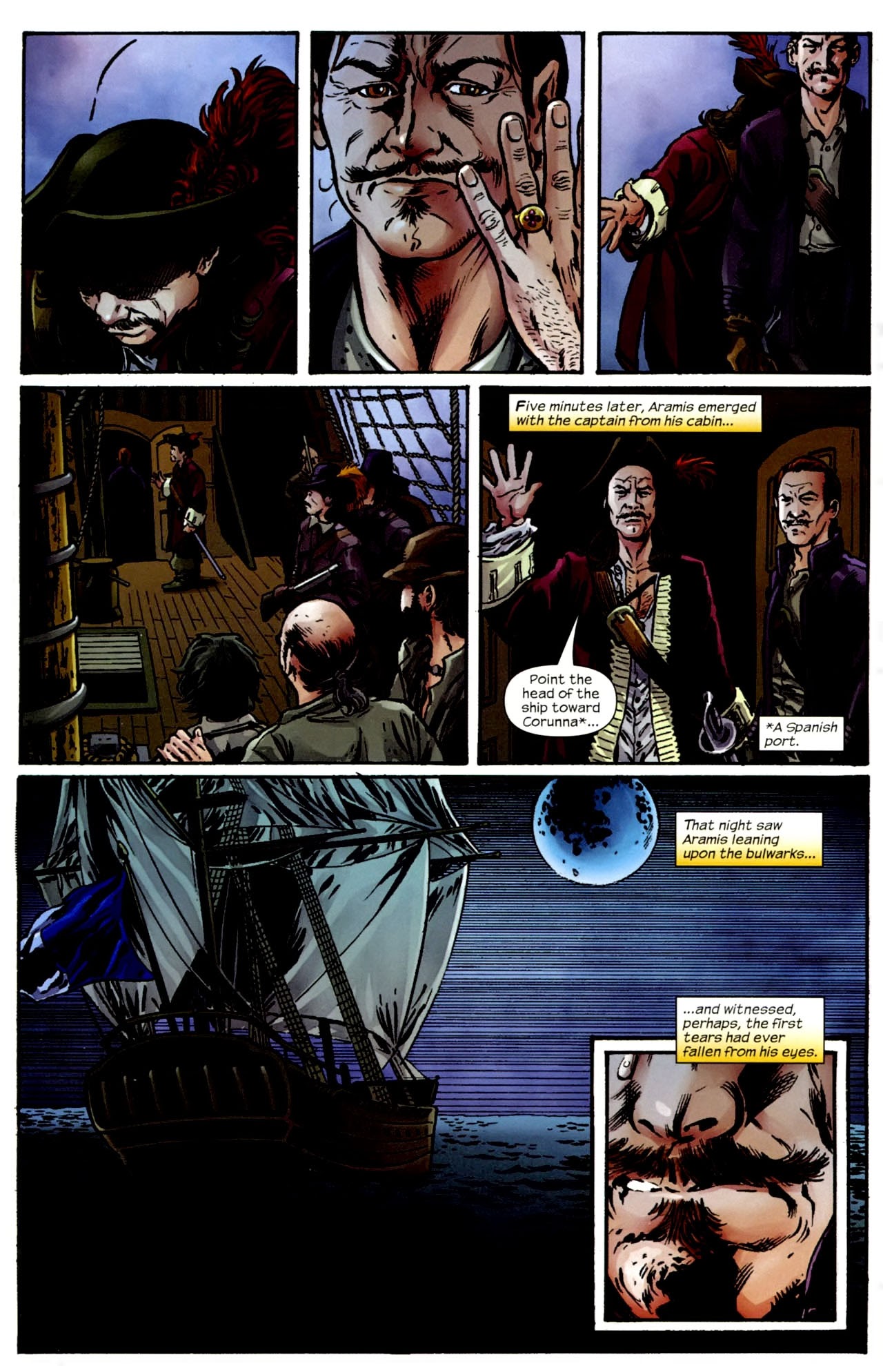 Read online The Man in the Iron Mask comic -  Issue #6 - 6