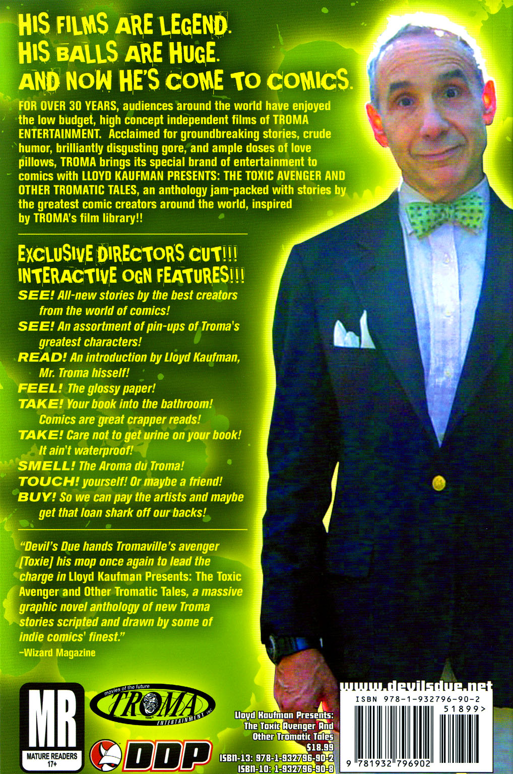 Read online Lloyd Kaufman Presents: The Toxic Avenger and Other Tromatic Tales comic -  Issue # TPB (Part 2) - 63