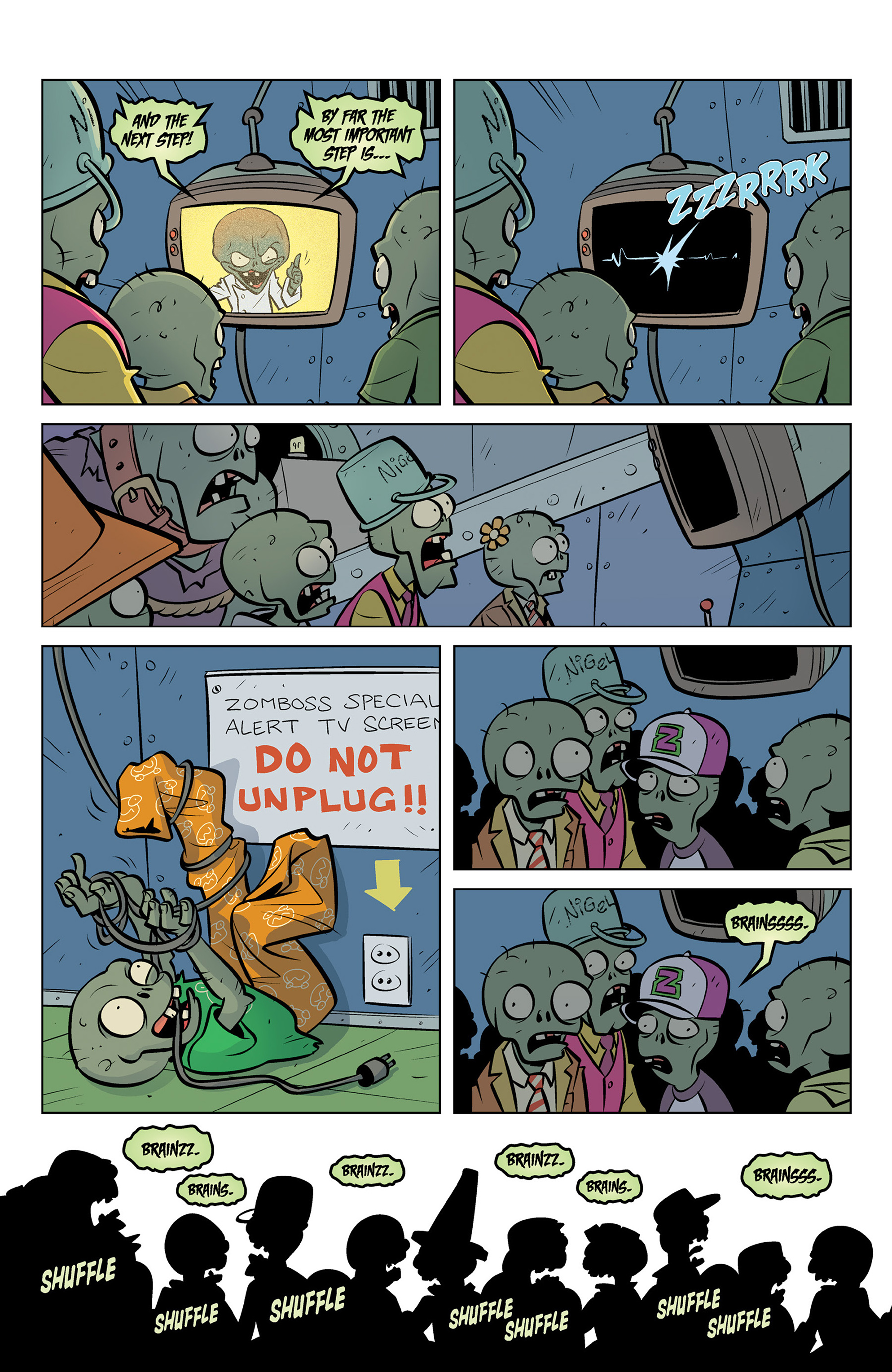 Read online Plants vs. Zombies: Petal to the Metal comic -  Issue #8 - 7