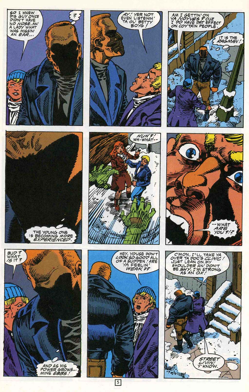 Read online Ragman (1991) comic -  Issue #5 - 6