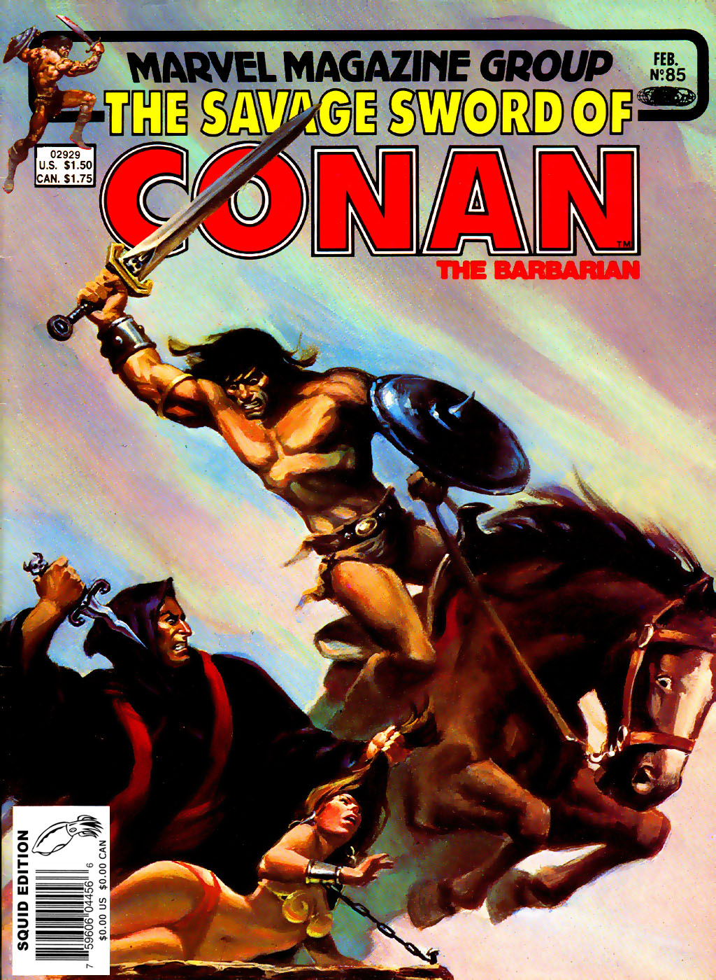 Read online The Savage Sword Of Conan comic -  Issue #85 - 1
