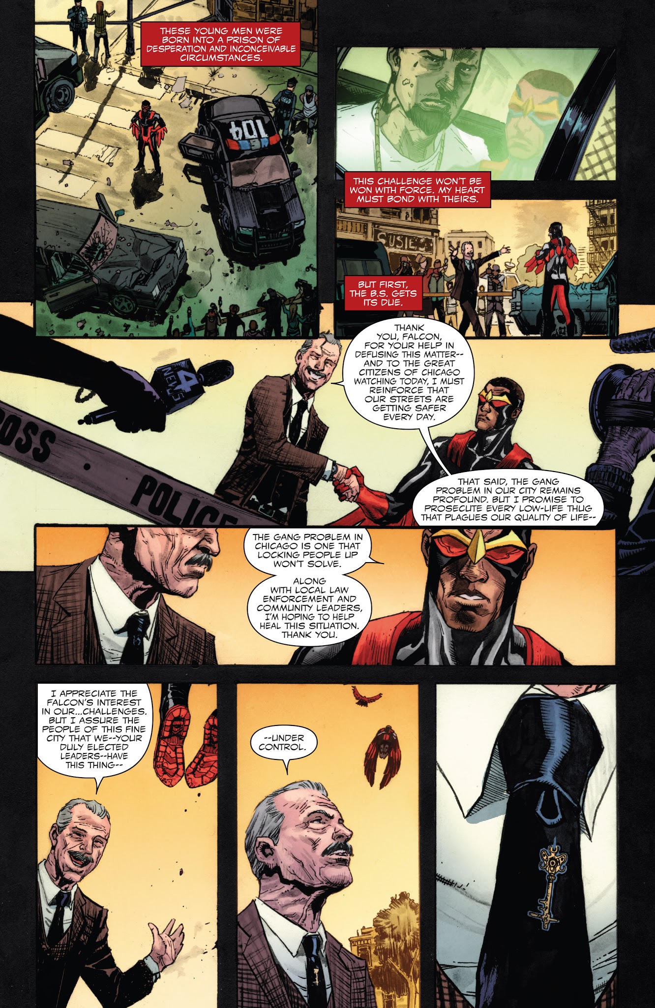 Read online Falcon (2017) comic -  Issue #1 - 5
