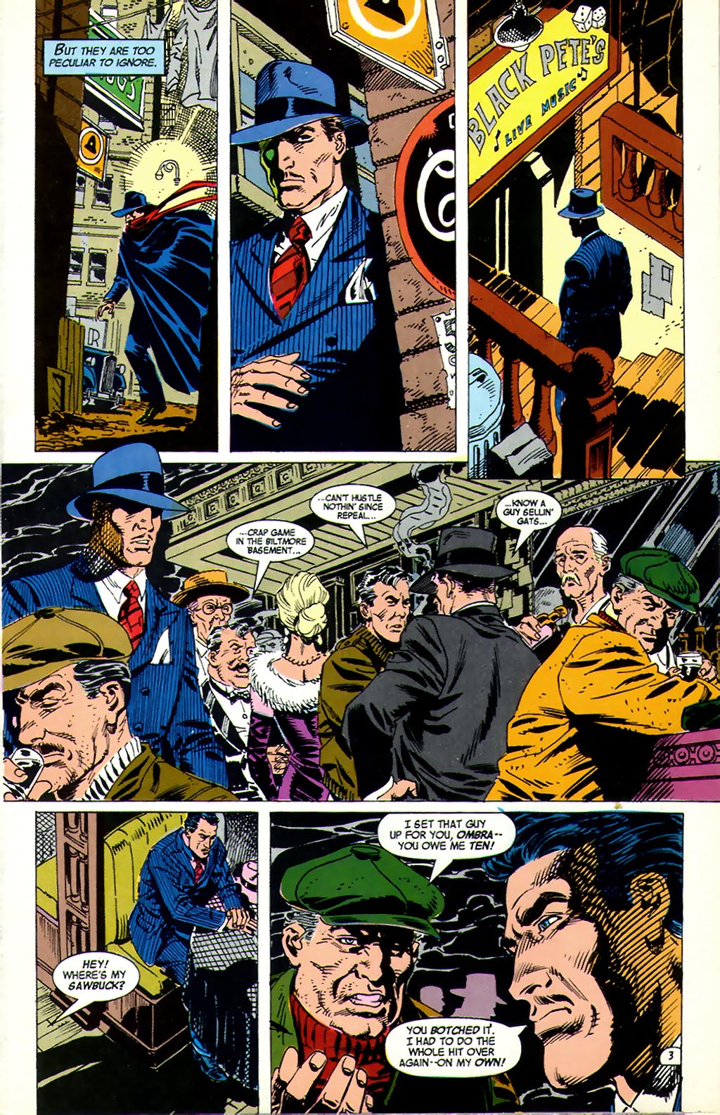 Read online The Shadow Strikes! comic -  Issue #5 - 6