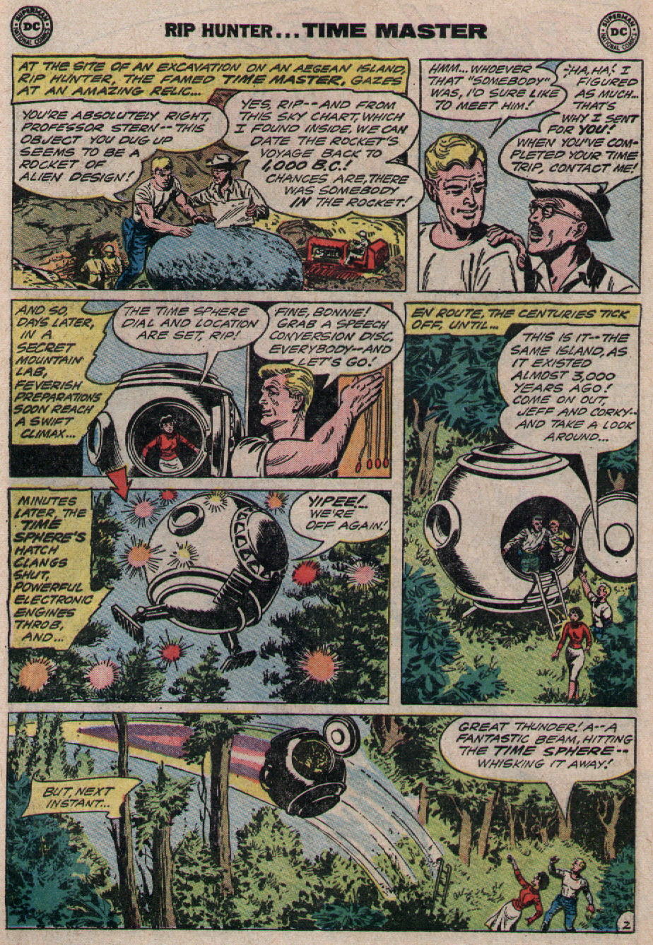 Read online Rip Hunter...Time Master comic -  Issue #9 - 4