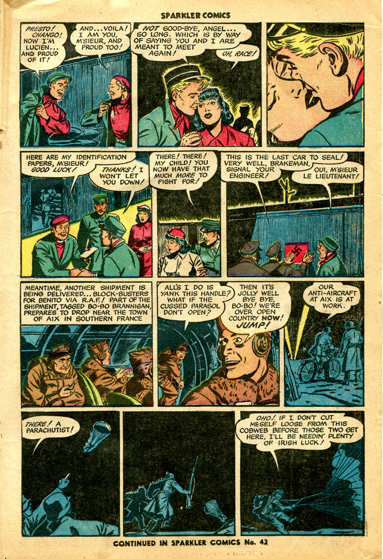 Read online Sparkler Comics comic -  Issue #42 - 21