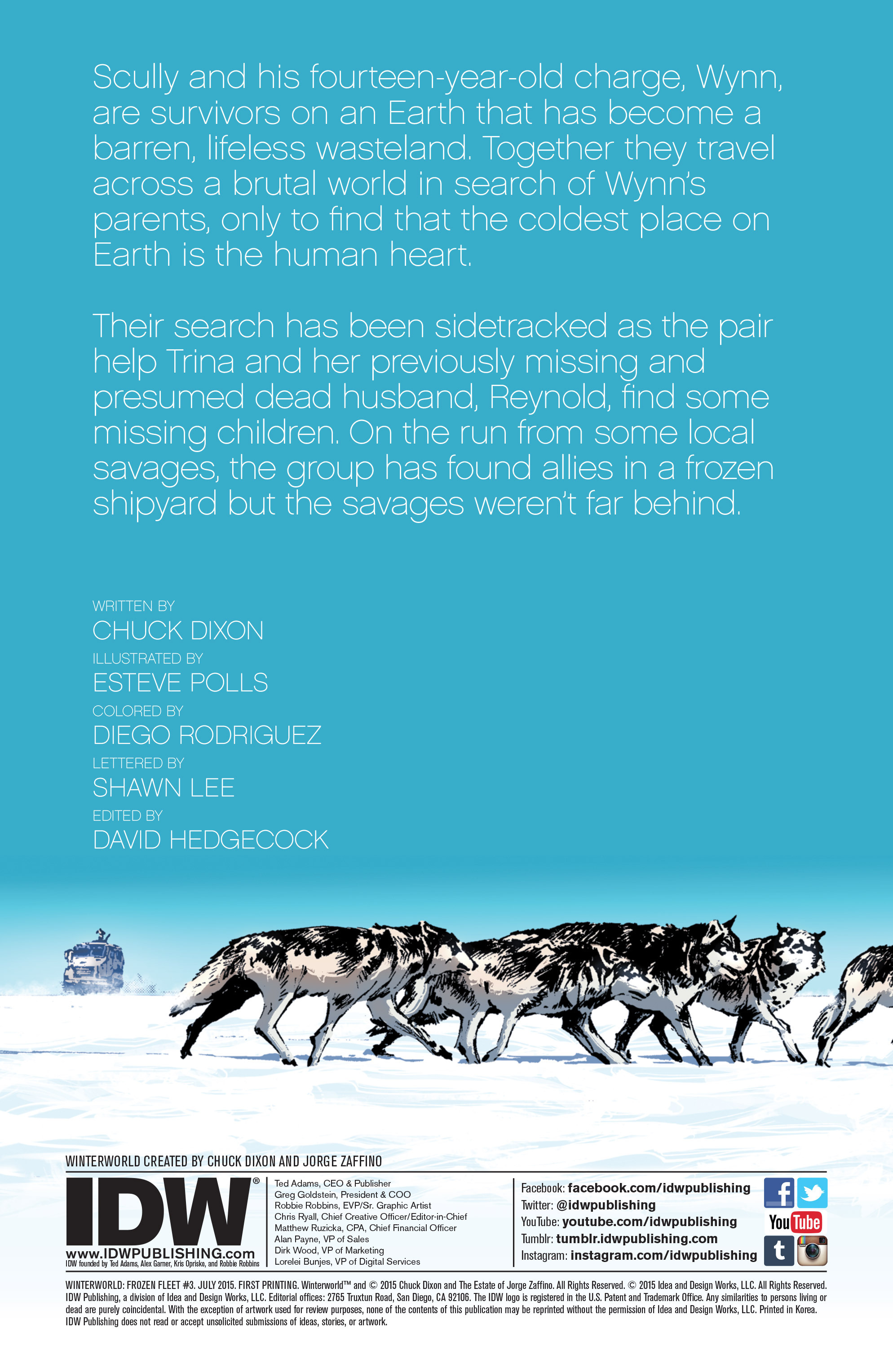 Read online Winterworld: Frozen Fleet comic -  Issue #3 - 2