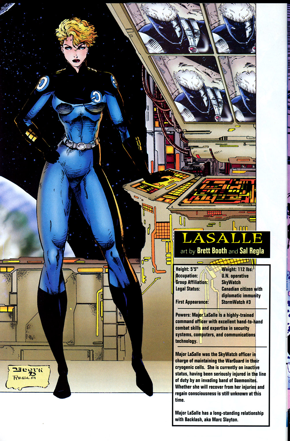 Read online Stormwatch Sourcebook comic -  Issue # Full - 19