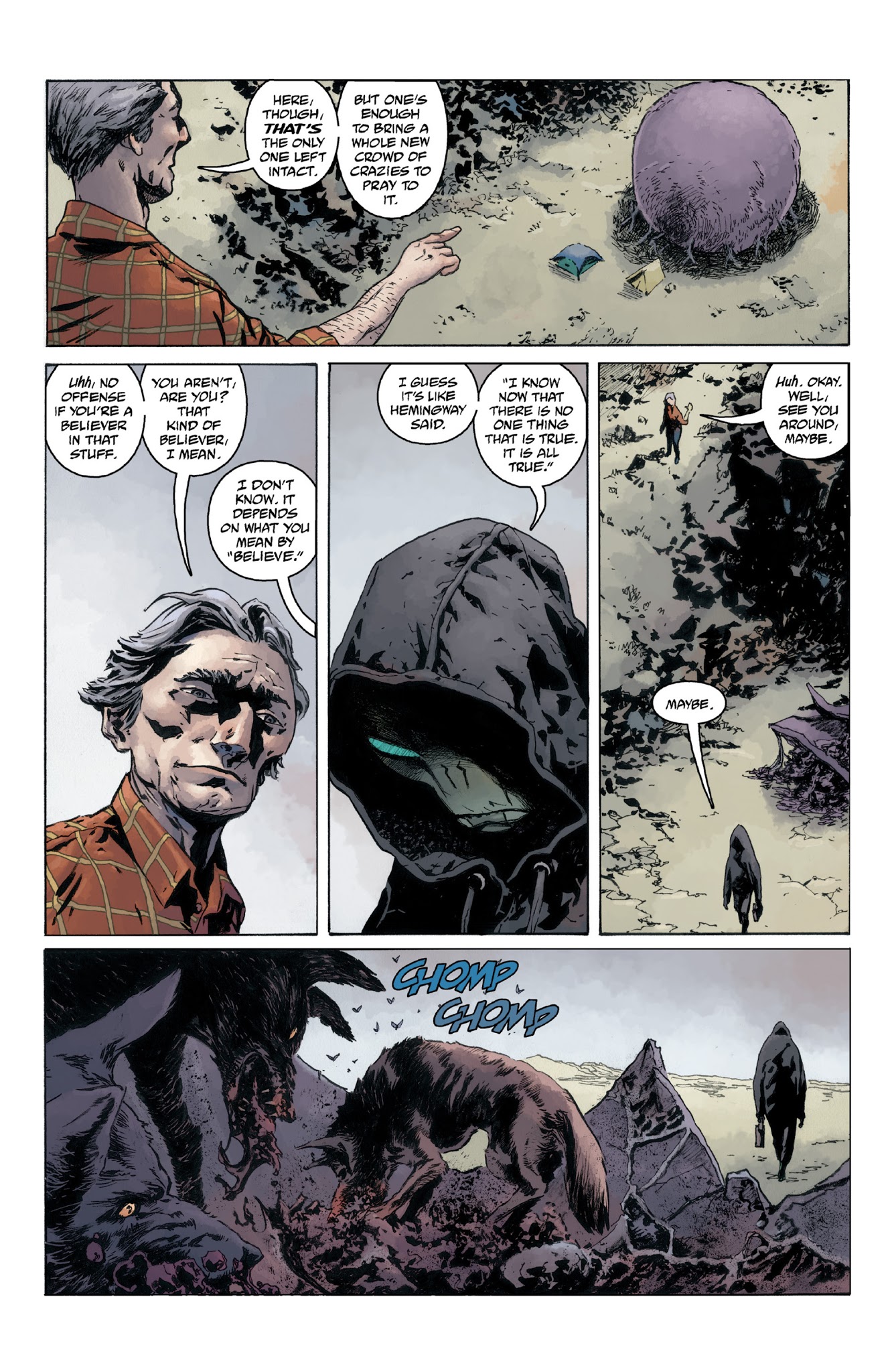 Read online Abe Sapien: Dark and Terrible and The New Race of Man comic -  Issue # TPB - 84