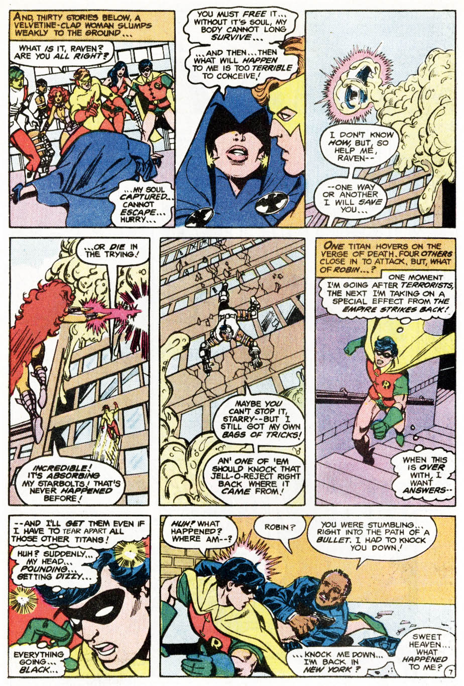 Read online Tales of the Teen Titans comic -  Issue #59 - 8