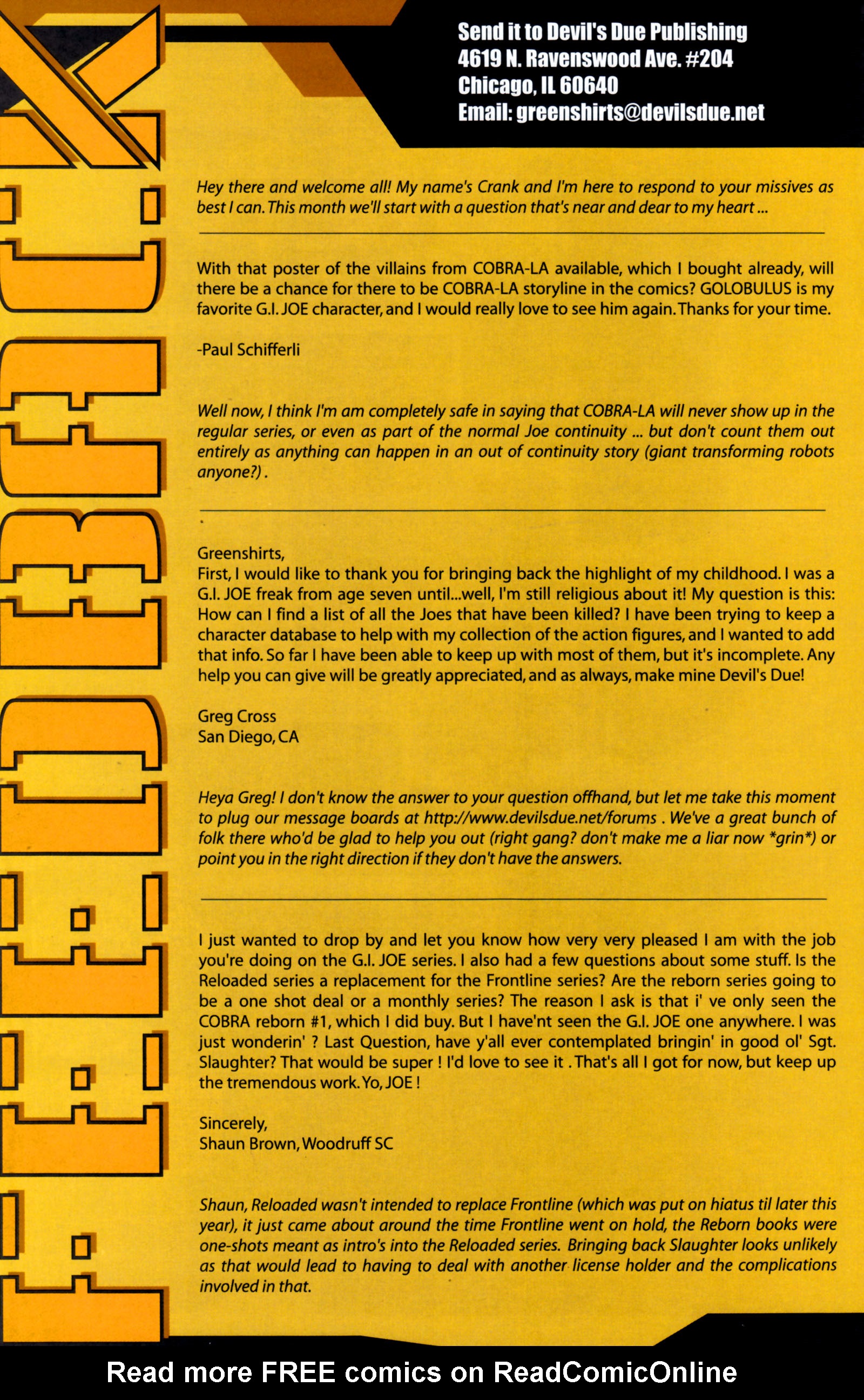 Read online G.I. Joe (2001) comic -  Issue #31 - 27