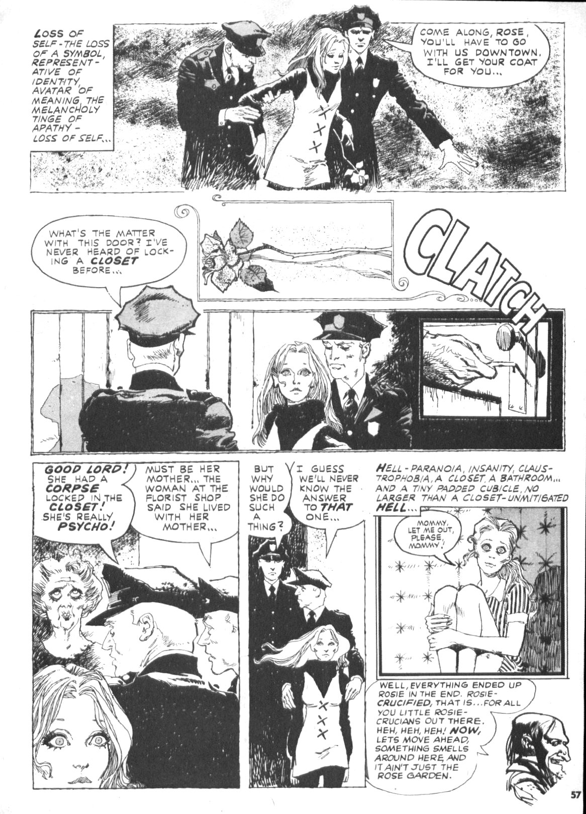 Read online Creepy (1964) comic -  Issue #65 - 57