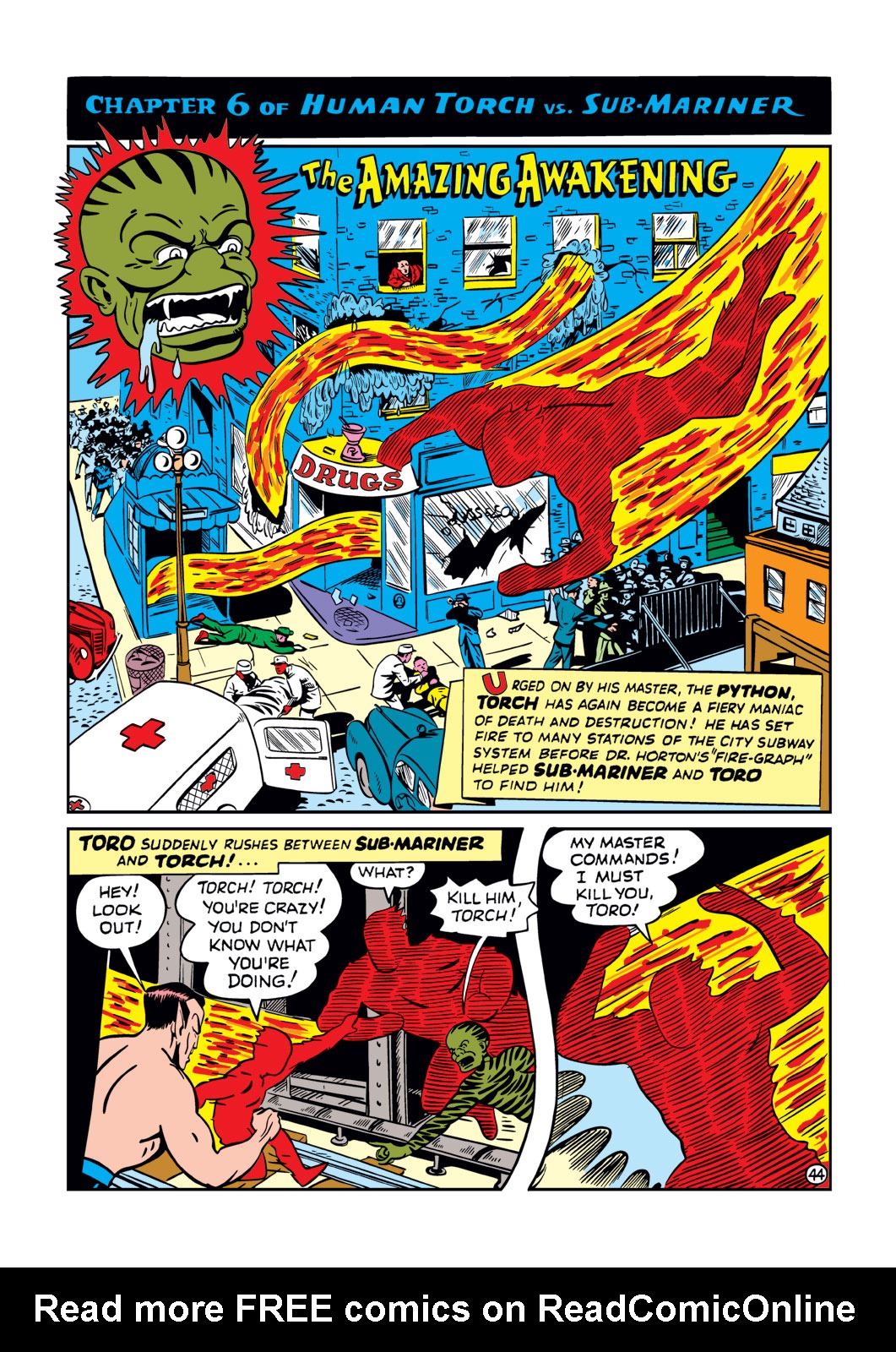 Read online The Human Torch (1940) comic -  Issue #8 - 48