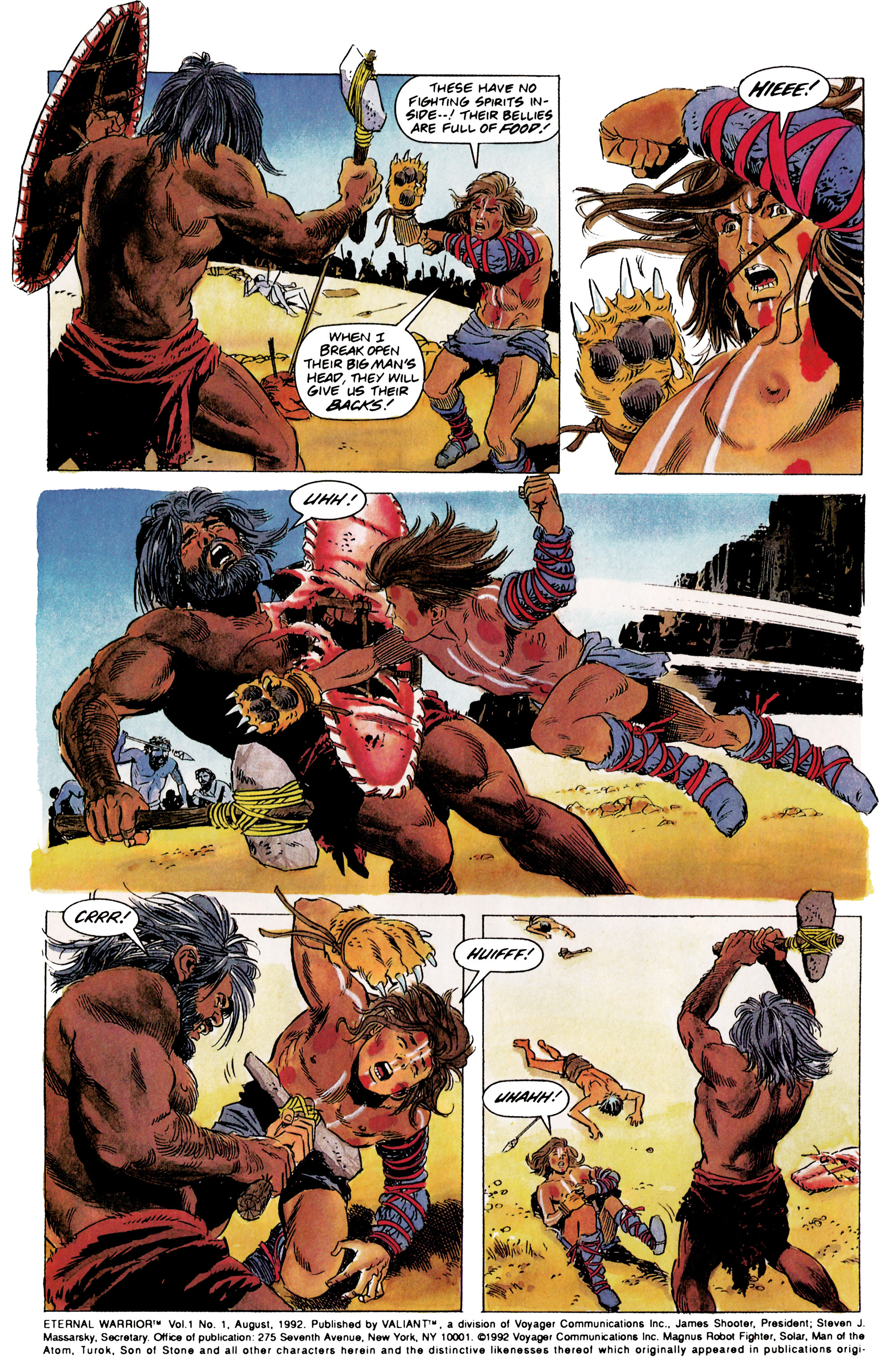 Read online Eternal Warrior (1992) comic -  Issue #1 - 3