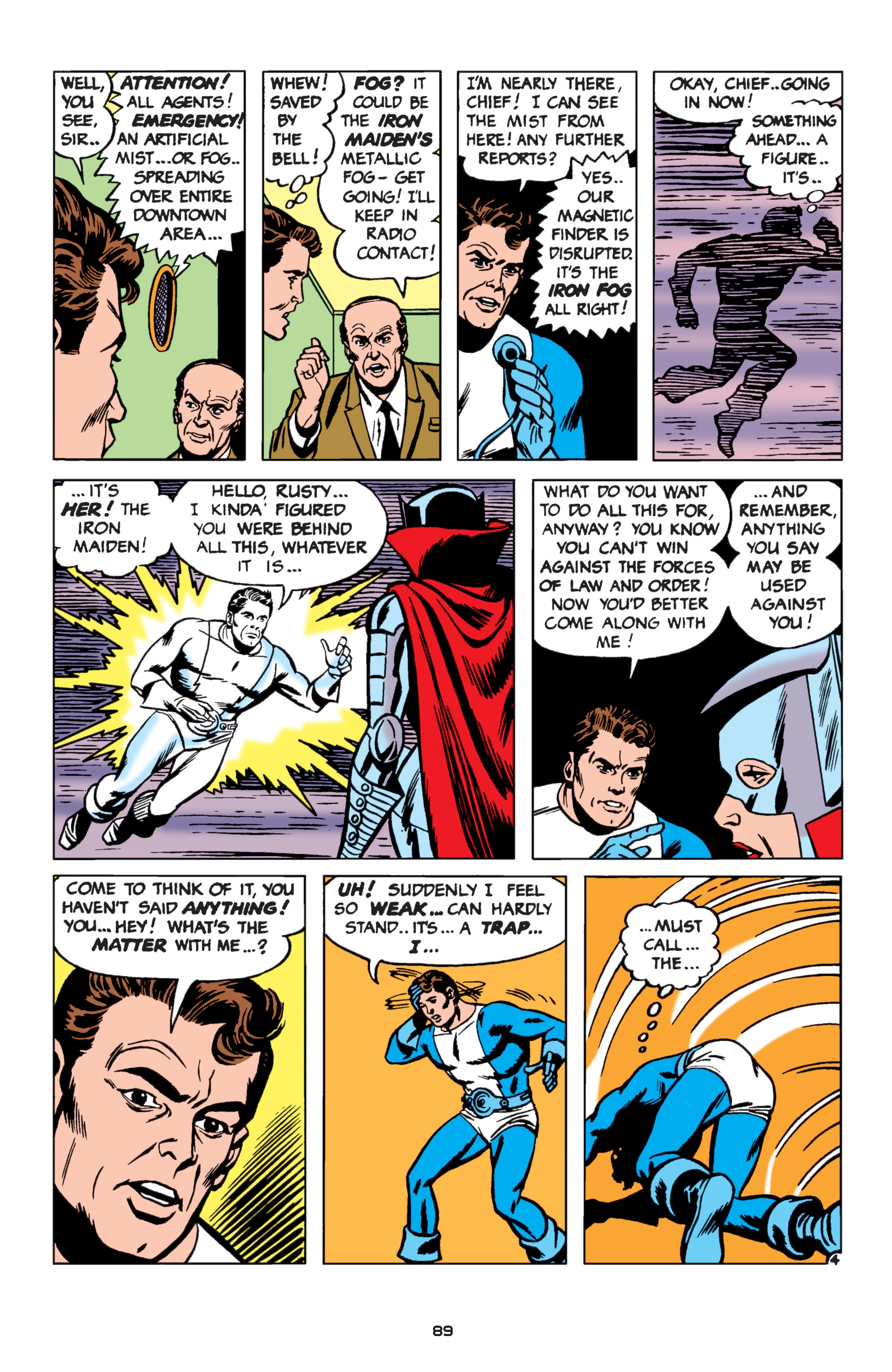 Read online T.H.U.N.D.E.R. Agents Classics comic -  Issue # TPB 5 (Part 1) - 90