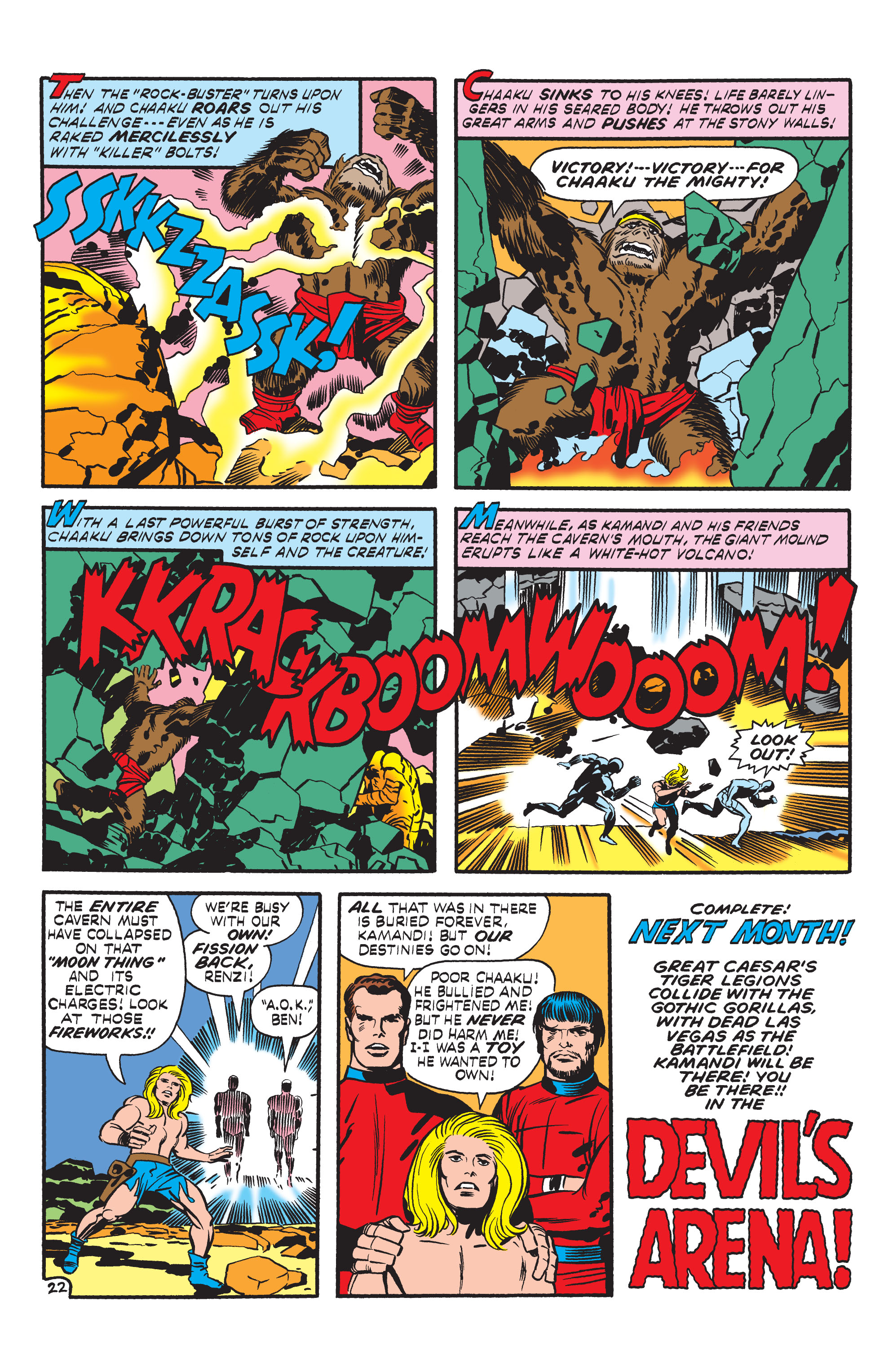 Read online Kamandi, The Last Boy On Earth comic -  Issue #3 - 21