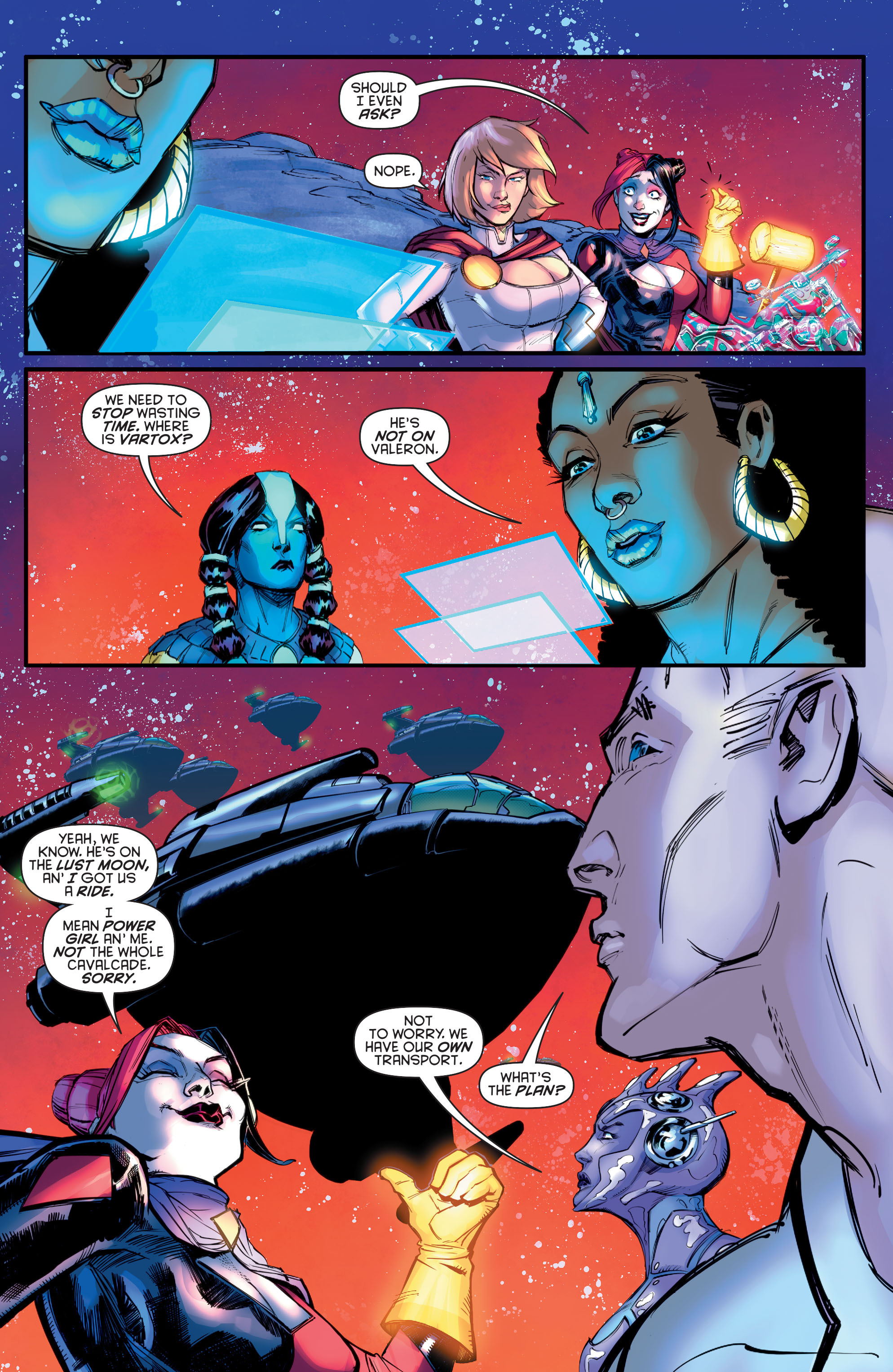 Read online Harley Quinn and Power Girl comic -  Issue #2 - 21