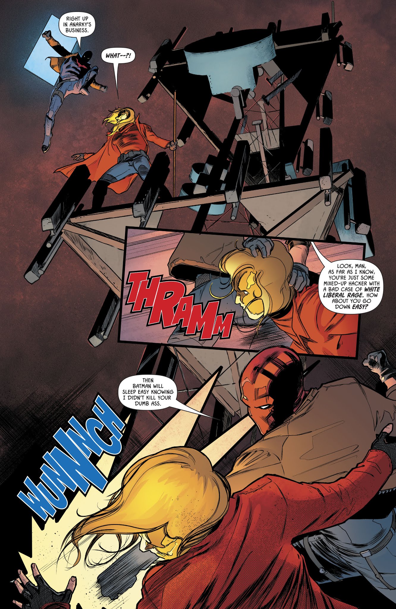 Read online Batman: Prelude to the Wedding: Red Hood vs. Anarky comic -  Issue # Full - 13