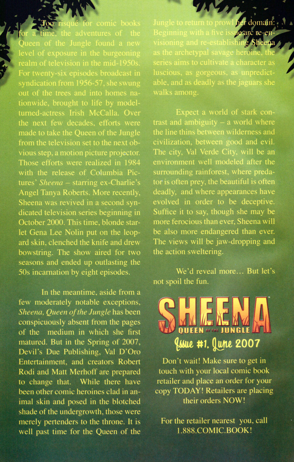 Read online Sheena, Queen of the Jungle comic -  Issue #0 - 16