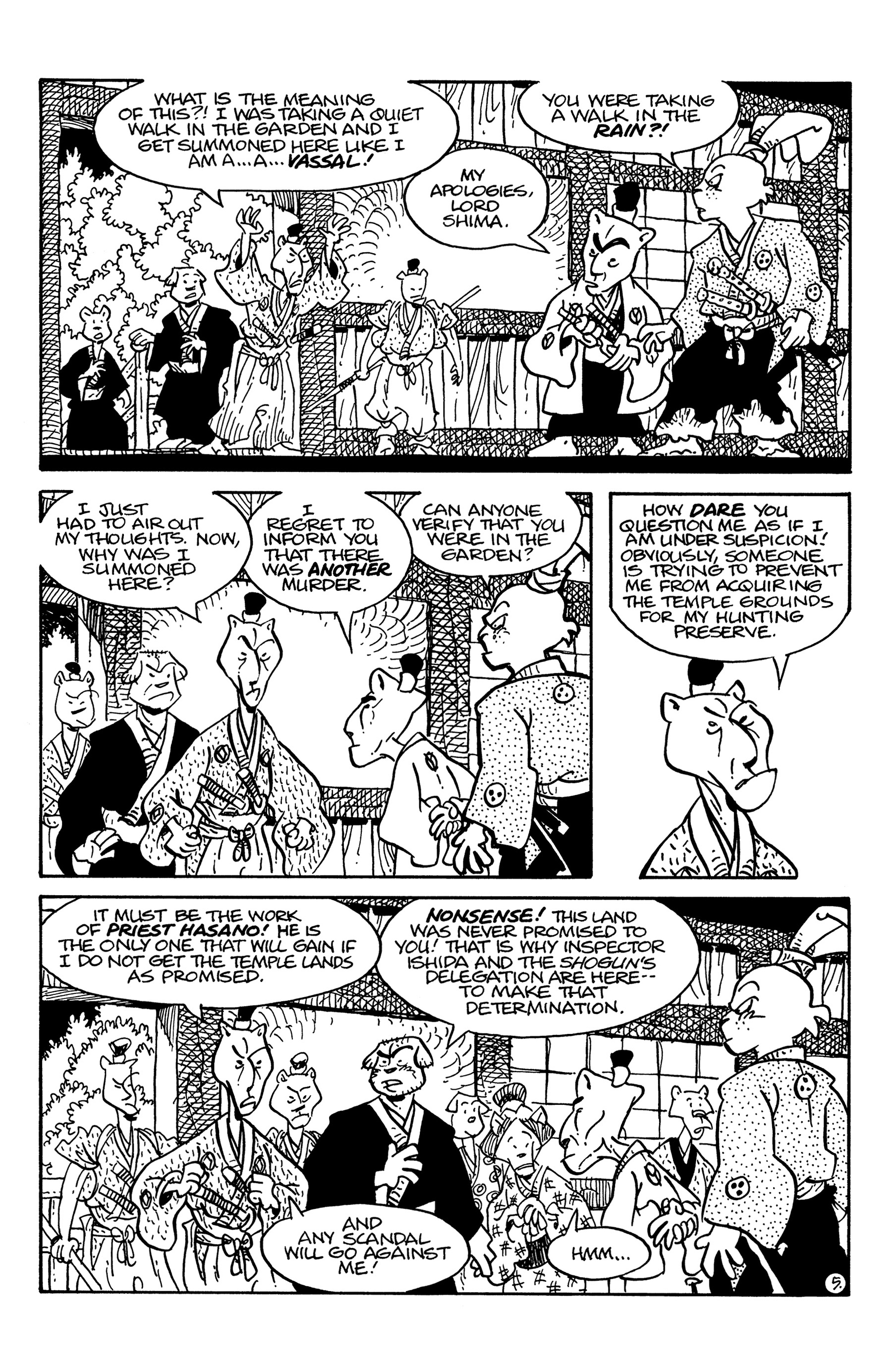 Read online Usagi Yojimbo (1996) comic -  Issue #156 - 7