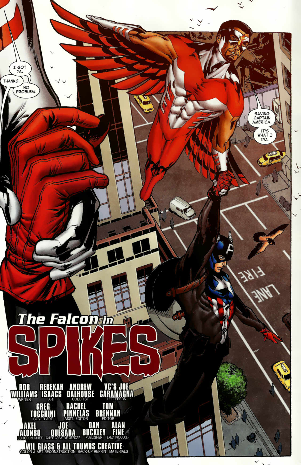 Read online Captain America and Falcon comic -  Issue # Full - 7