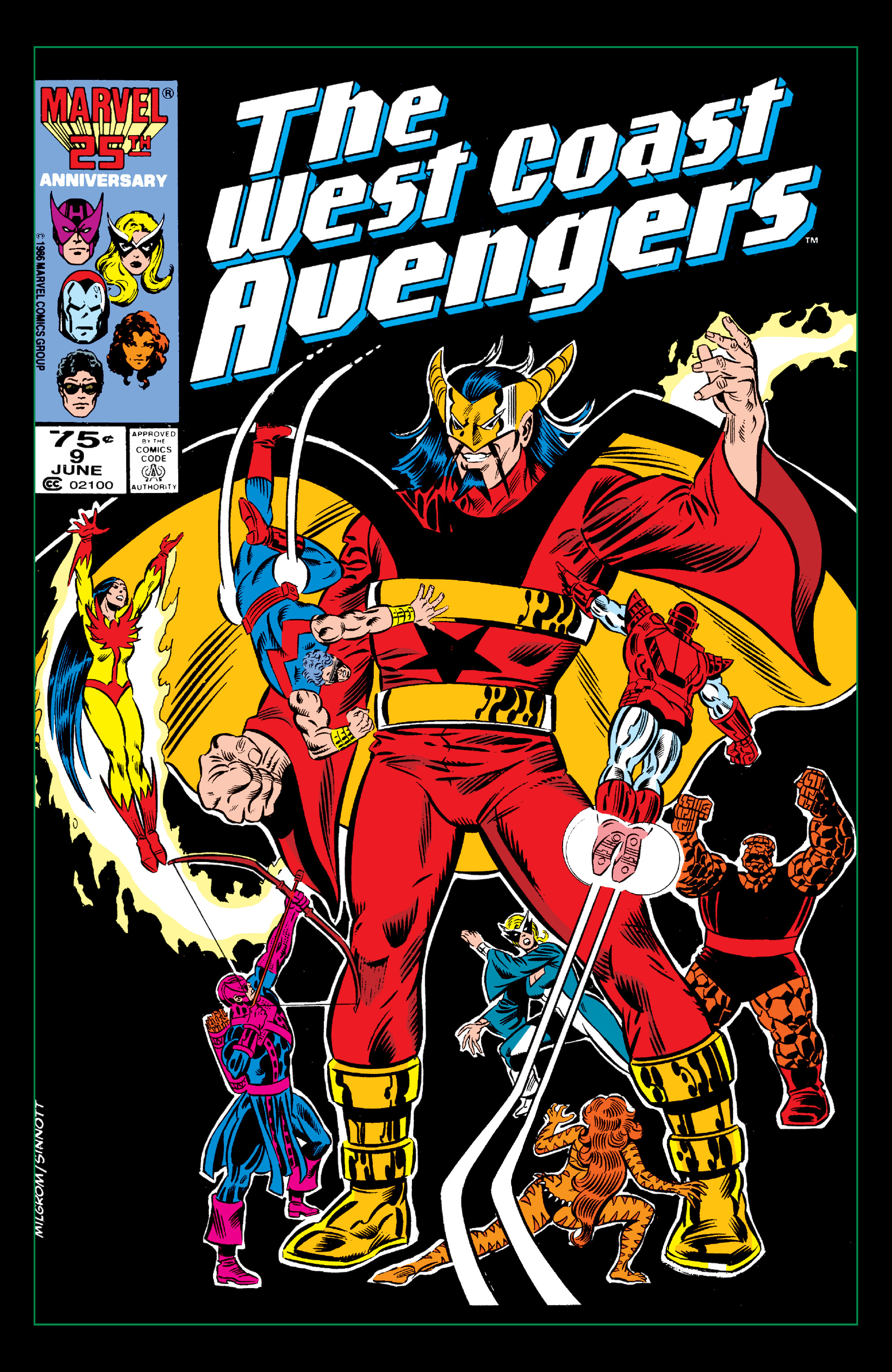 Read online Avengers West Coast Epic Collection: How The West Was Won comic -  Issue #Avengers West Coast Epic Collection Lost in Space-Time (Part 1) - 28