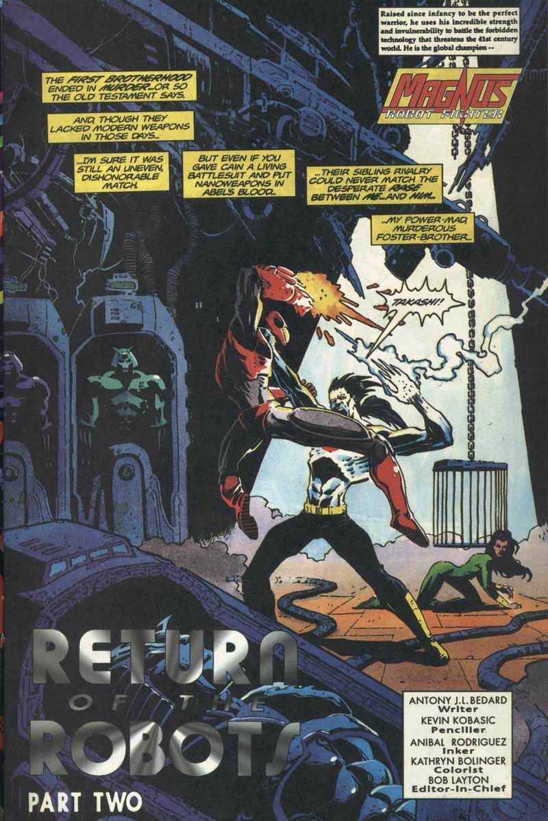 Read online Magnus Robot Fighter (1991) comic -  Issue #52 - 2