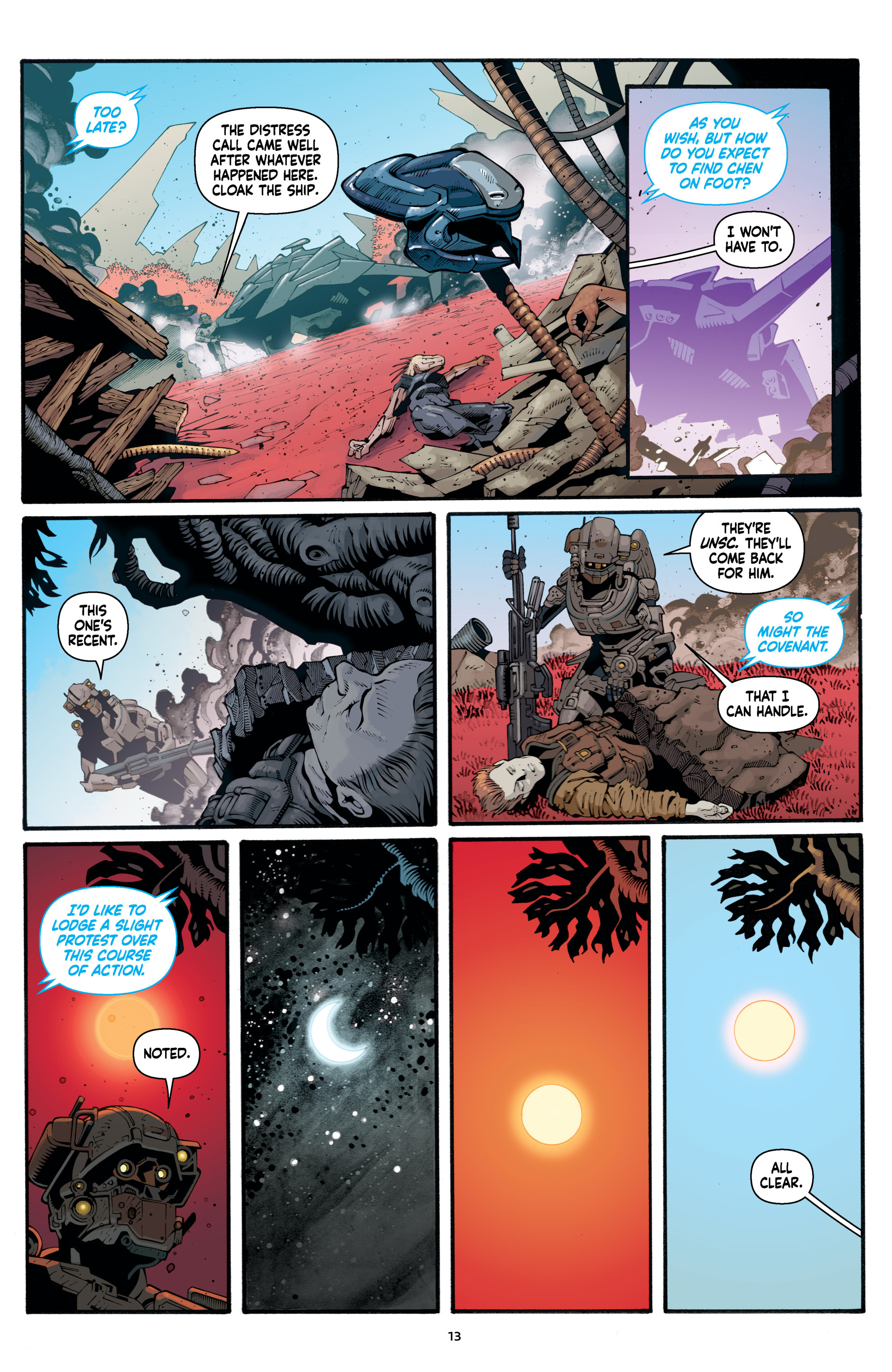Read online Halo: Lone Wolf comic -  Issue # _TPB - 13