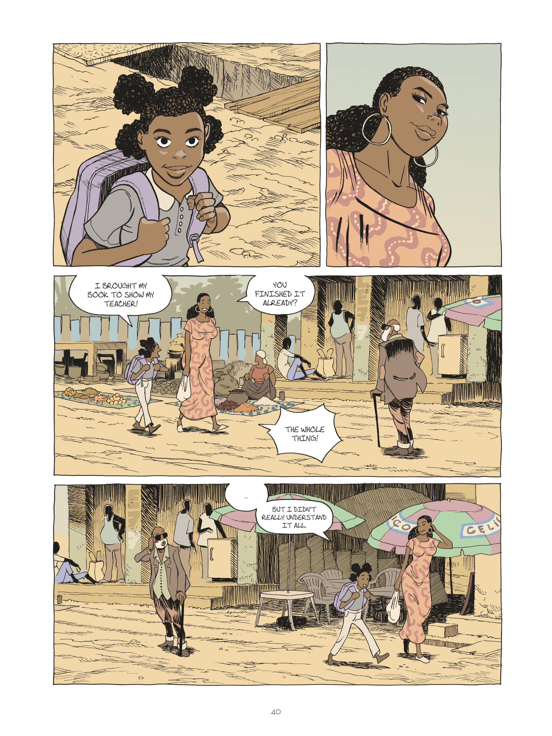 Read online Zidrou-Beuchot's African Trilogy comic -  Issue # TPB 3 - 40
