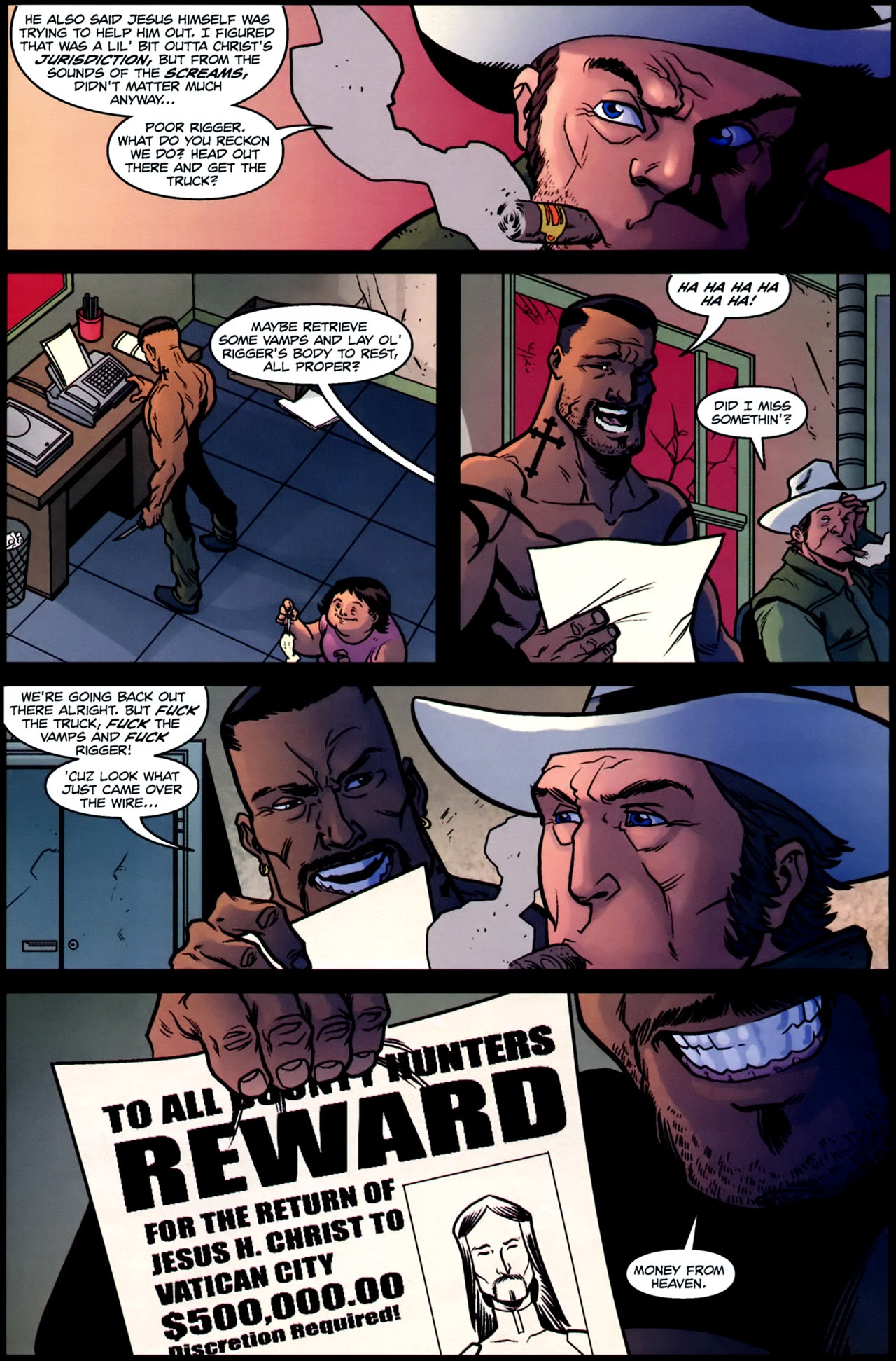 Read online Loaded Bible comic -  Issue #2 - 21