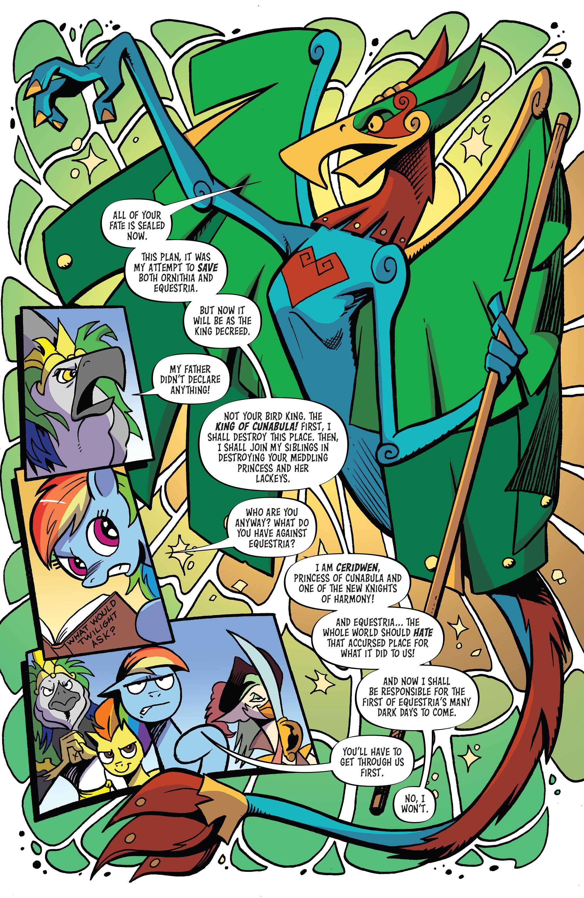 Read online My Little Pony: Friendship is Magic comic -  Issue #100 - 34