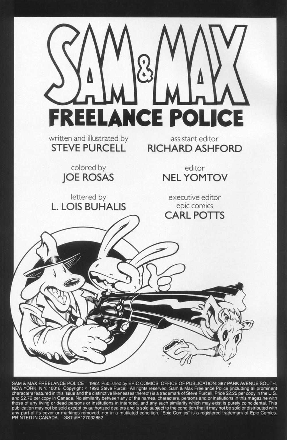 Read online Sam & Max Freelance Police comic -  Issue # Full - 2