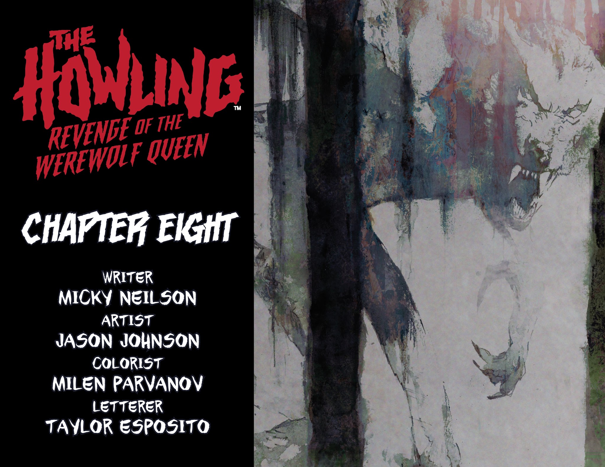 Read online The Howling: Revenge of the Werewolf Queen comic -  Issue #8 - 2