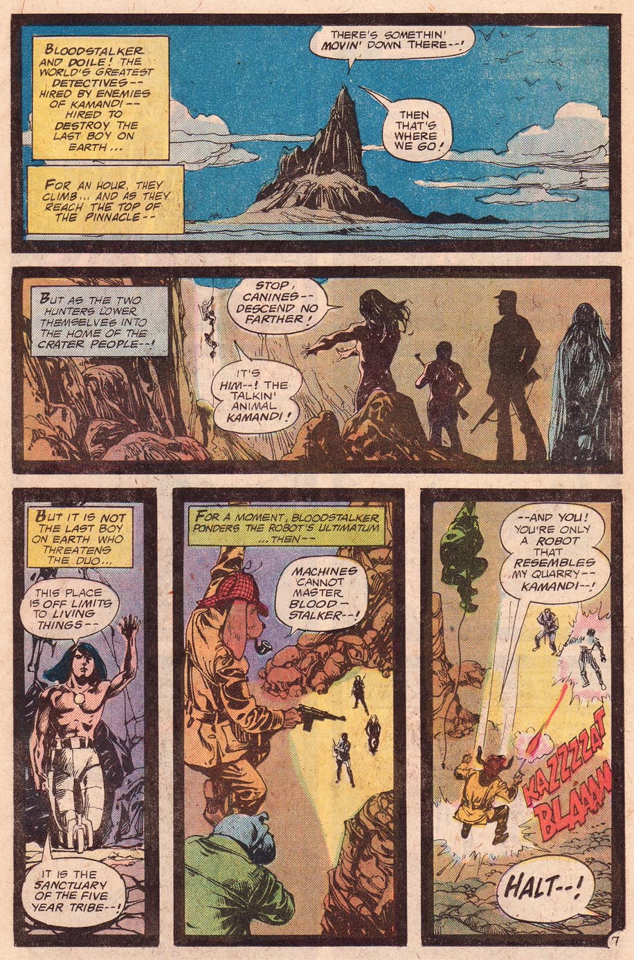 Read online Kamandi, The Last Boy On Earth comic -  Issue #53 - 8