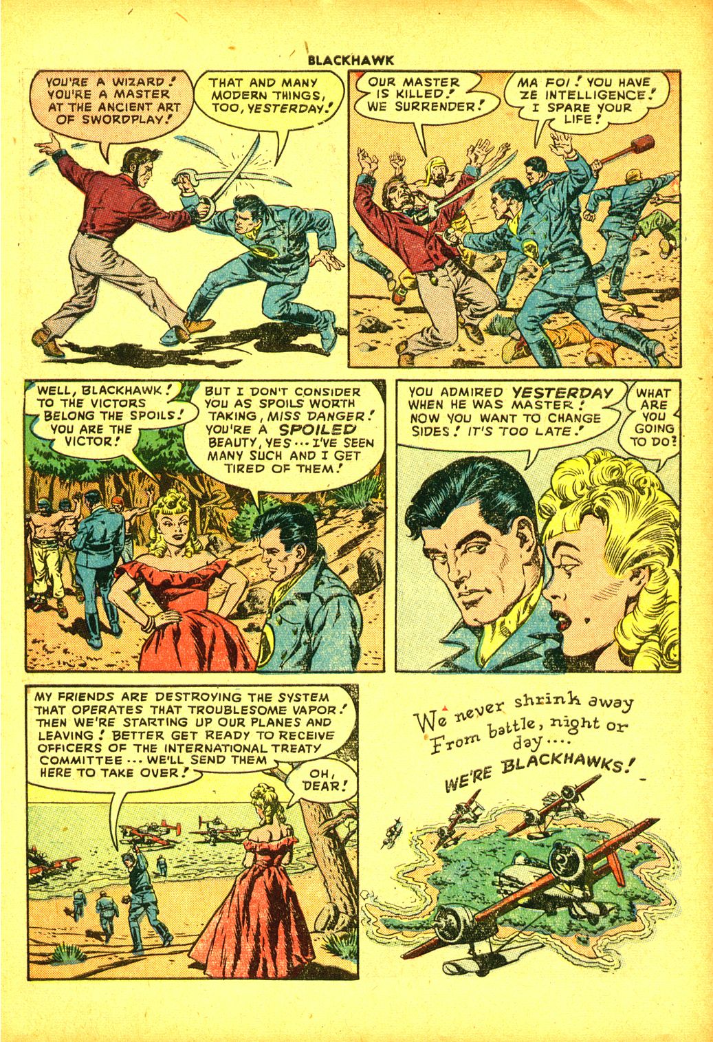Read online Blackhawk (1957) comic -  Issue #18 - 14