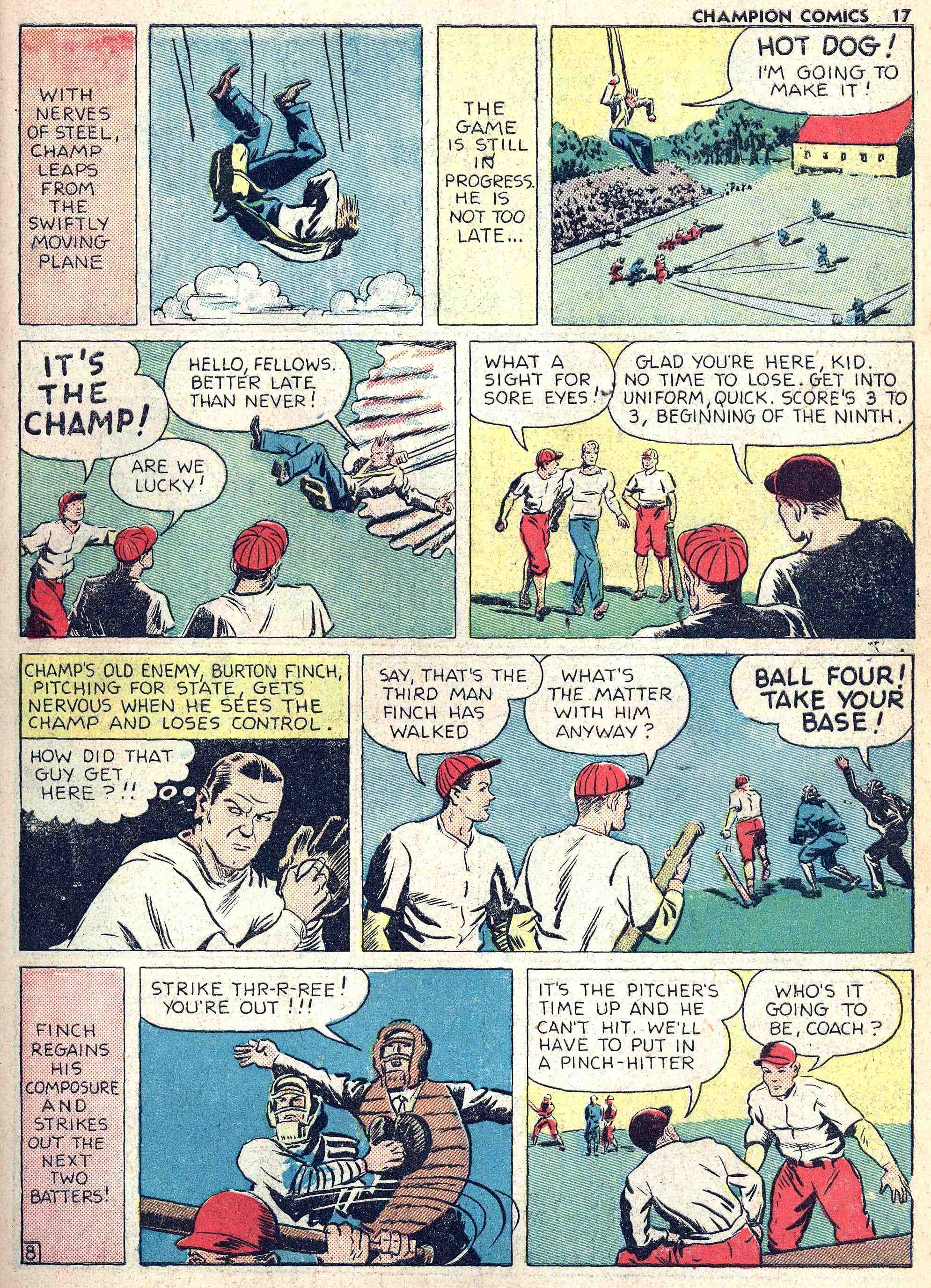Read online Champion Comics comic -  Issue #9 - 19