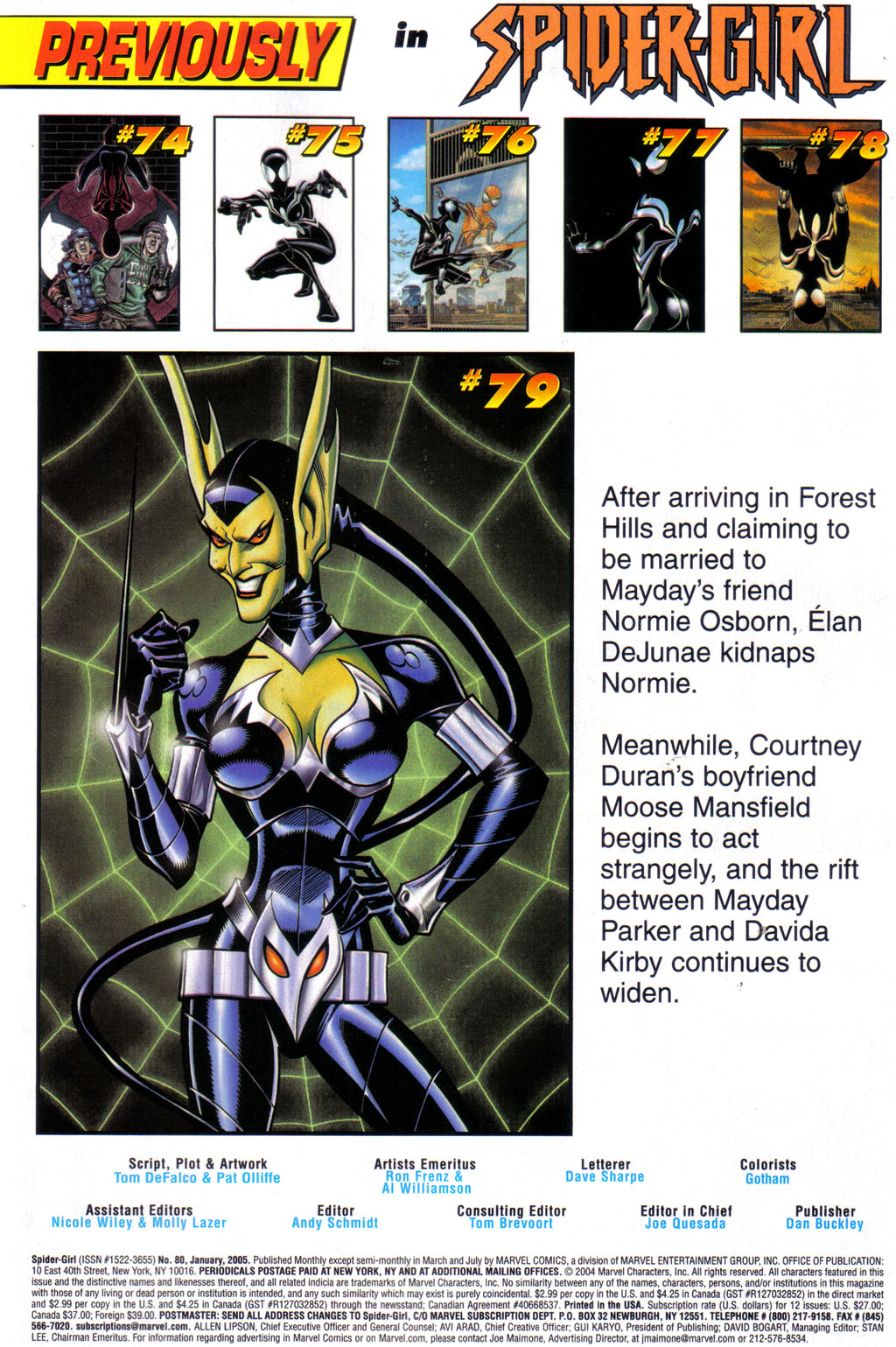 Read online Spider-Girl (1998) comic -  Issue #80 - 2