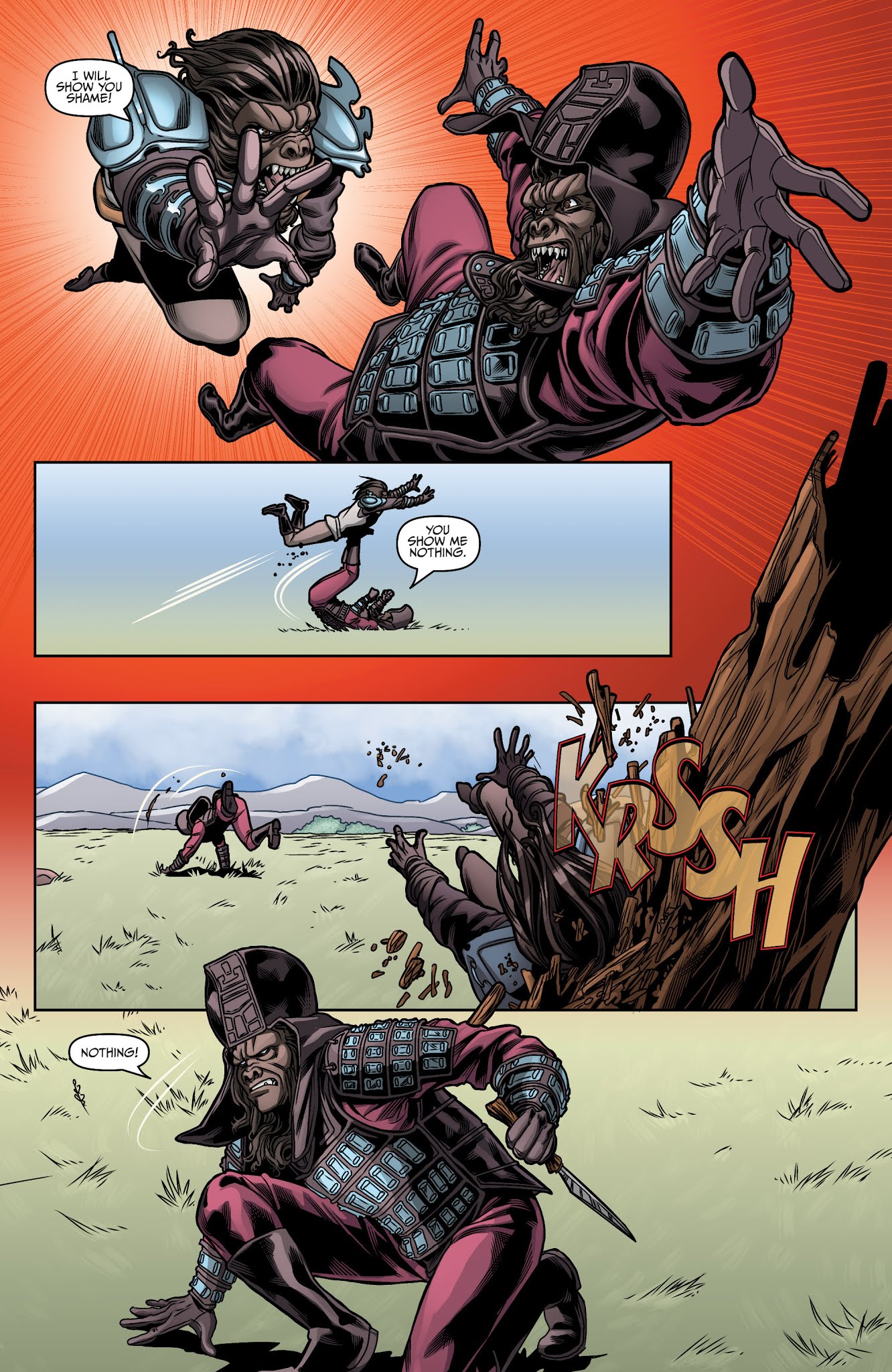 Read online Star Trek/Planet of the Apes: The Primate Directive comic -  Issue #5 - 10